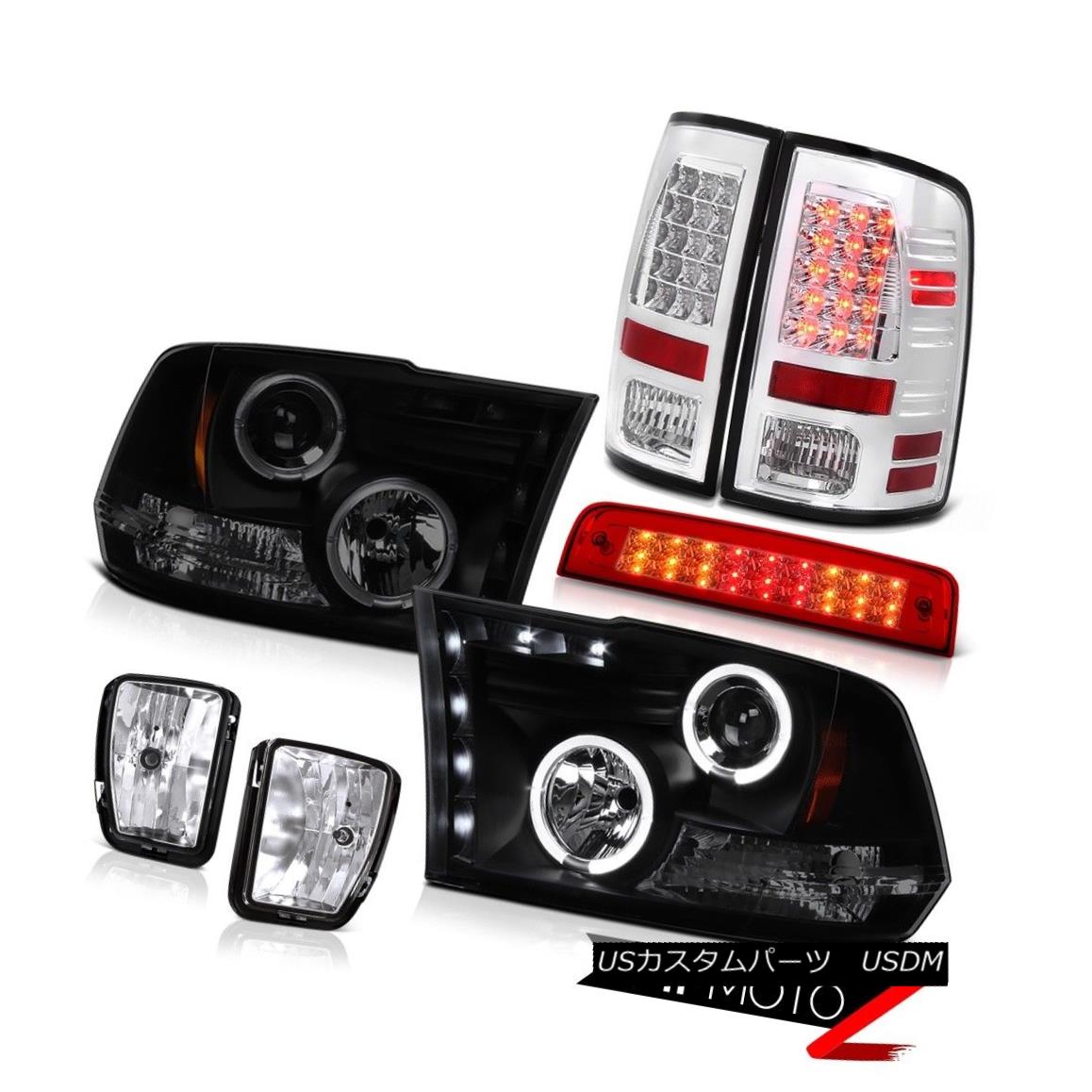 テールライト 13-18 Ram 1500 Hfe Red Third Brake Light Foglights Rear Lights Headlamps LED SMD 13-18ラム1500 Hfe赤第3ブレーキライトフォグライトリアライトヘッドランプLED SMD 【並行輸入品】