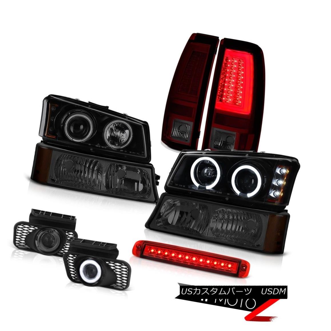 テールライト 2003-2006 Silverado Tail Lamps Roof Cab Lamp Bumper Light Fog Lights Headlights 2003-2006 Silveradoテールランプルーフキャブランプバンパーライトフォグライトヘッドライト 【並行輸入品】