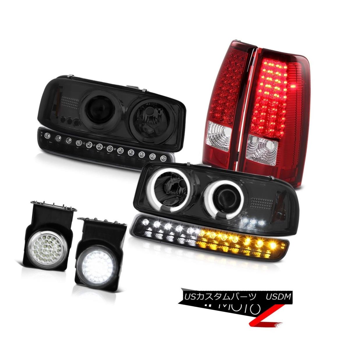 テールライト 2003-2006 Sierra SL Fog lights rosso red tail turn signal smokey ccfl Headlights 2003-2006シエラSLフォグライトロッソレッドテールターンシグナルスモーリーccflヘッドライト 【並行輸入品】｜カスタムパーツ WORLD倉庫