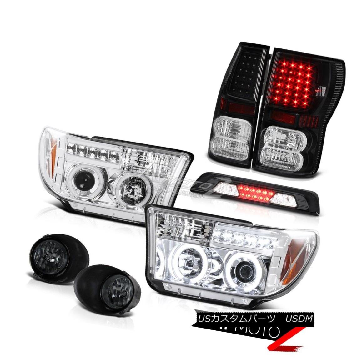 テールライト 07-13 Toyota Tundra SR5 Fog Lights Roof Cab Lamp Tail Lamps Chrome Headlights 07-13 Toyota Tundra SR5フォグライトルーフキャブランプテールランプクロームヘッドライト 【並行輸入品】