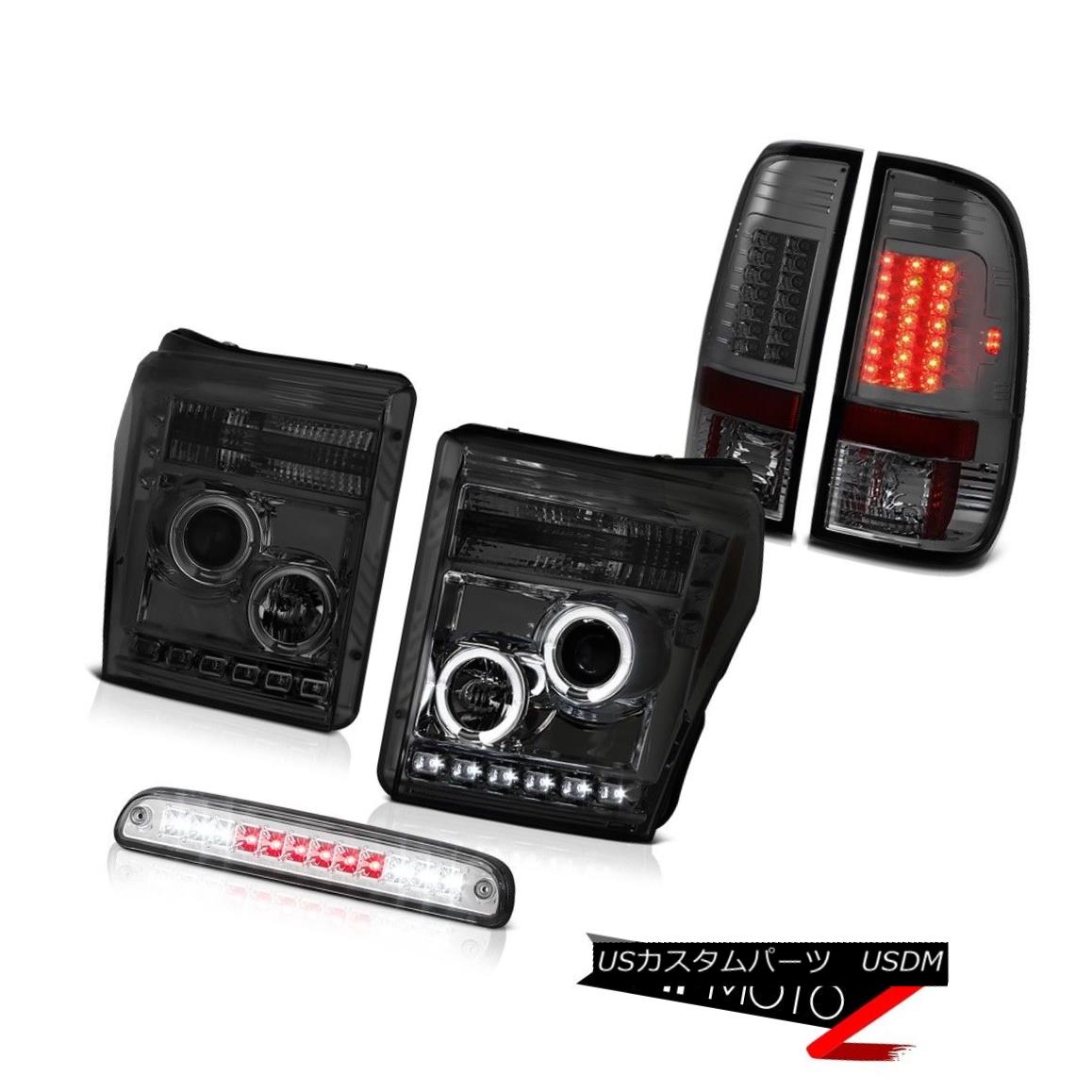 テールライト 11-16 F350 6.7L High Stop Light Taillights Headlights Dual Halo "Super Bright" 11-16 F350 6.7Lハイストップライトテールライトヘッドライトデュアルヘロ "スーパーブライト" 【並行輸入品】｜カスタムパーツ WORLD倉庫