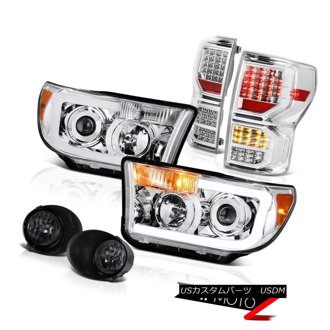 テールライト 07-13 Toyota Tundra SR5 Chrome Rear Brake Lamps Headlights Fog LED " Error Free" 07-13トヨタトンドラSR5クロームリアブレーキランプヘッドライトフォグLED「エラーフリー」 【並行輸入品】｜カスタムパーツ WORLD倉庫