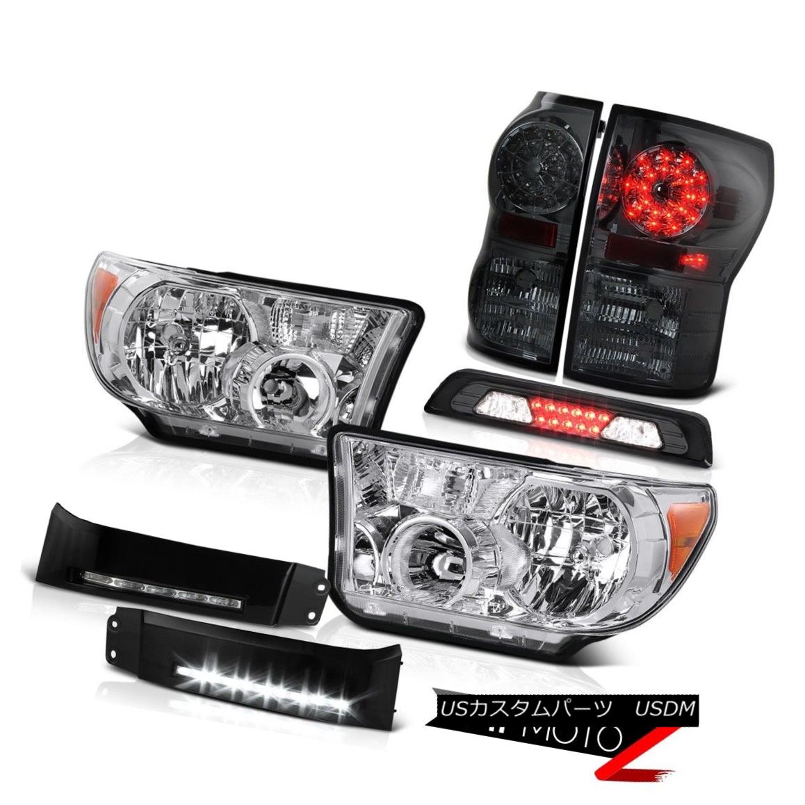 テールライト 07-13 Toyota Tundra Platinum Headlights DRL Strip Roof Cab Lamp Tail Lights SMD 07-13トヨタトンドラプラチナヘッドライトDRLストリップルーフキャブランプテールライトSMD 【並行輸入品】