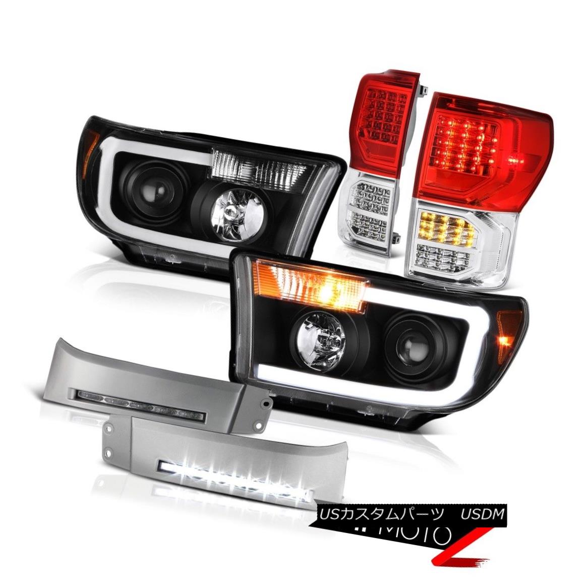 テールライト 2007-2013 Toyota Tundra SR5 Taillights Headlights Bumper DRL LED SMD \