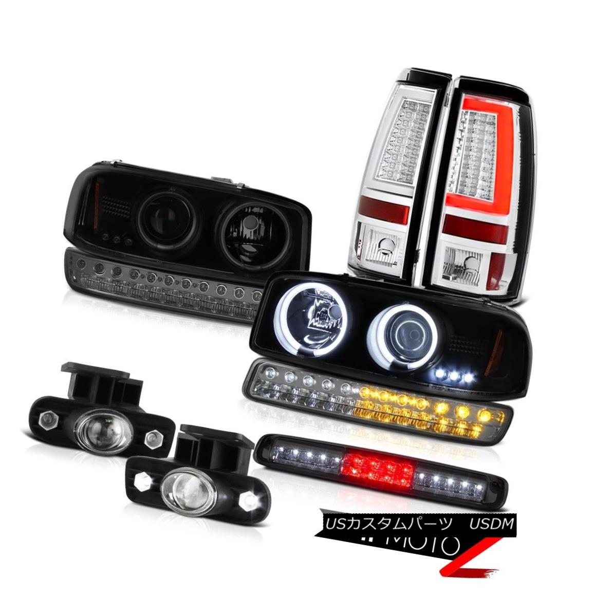 テールライト 99-02 Sierra 4.3L Tail Lights High Stop Lamp Foglamps Signal Light Headlights 99-02 Sierra 4.3Lテールライトハイストップランプフォグランプ信号ライトヘッドライト 【並行輸入品】