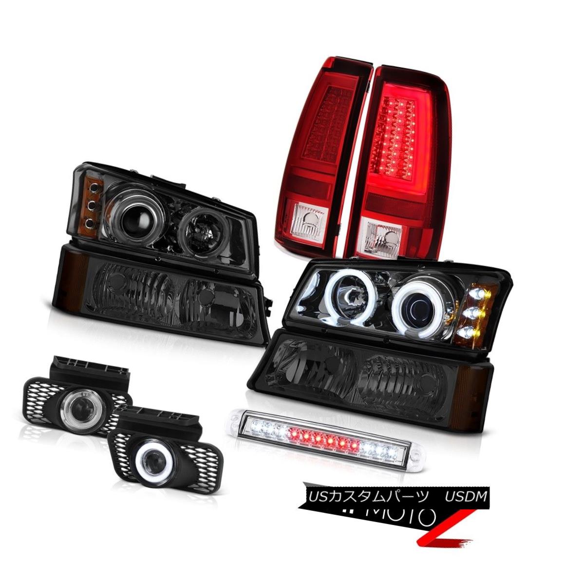 テールライト 03 04 05 06 Silverado 3500Hd Tail Lamps Roof Cab Light Signal Fog Headlamps LED 03 04 05 06 Silverado 3500Hdテールランプルーフキャブライト信号霧ヘッドランプLED 【並行輸入品】
