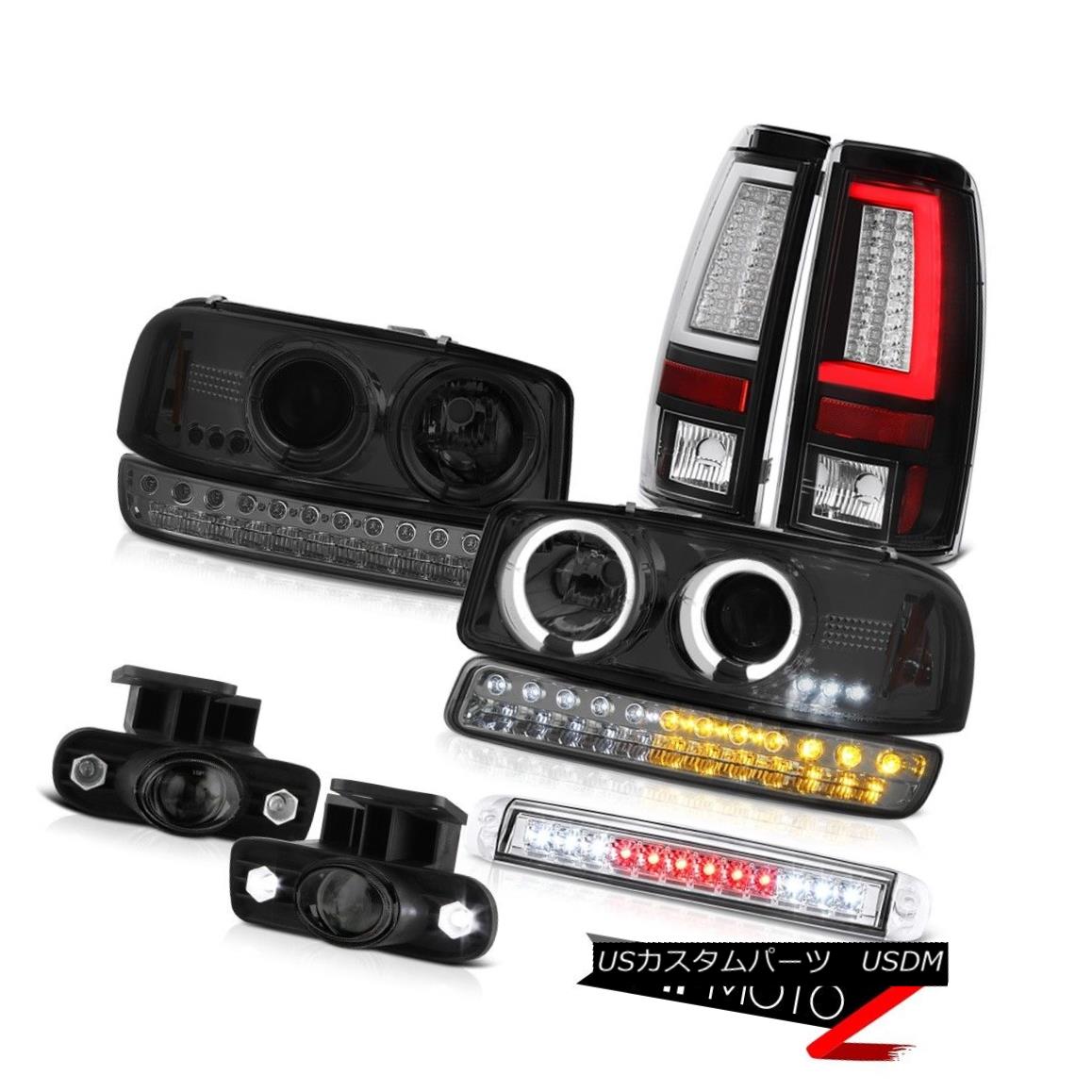 テールライト 99-02 Sierra 2500HD Taillights High Stop Lamp Foglamps Parking Light Headlamps 99-02 Sierra 2500HDハイライトハイストップランプフォグランプパーキングライトヘッドランプ 【並行輸入品】