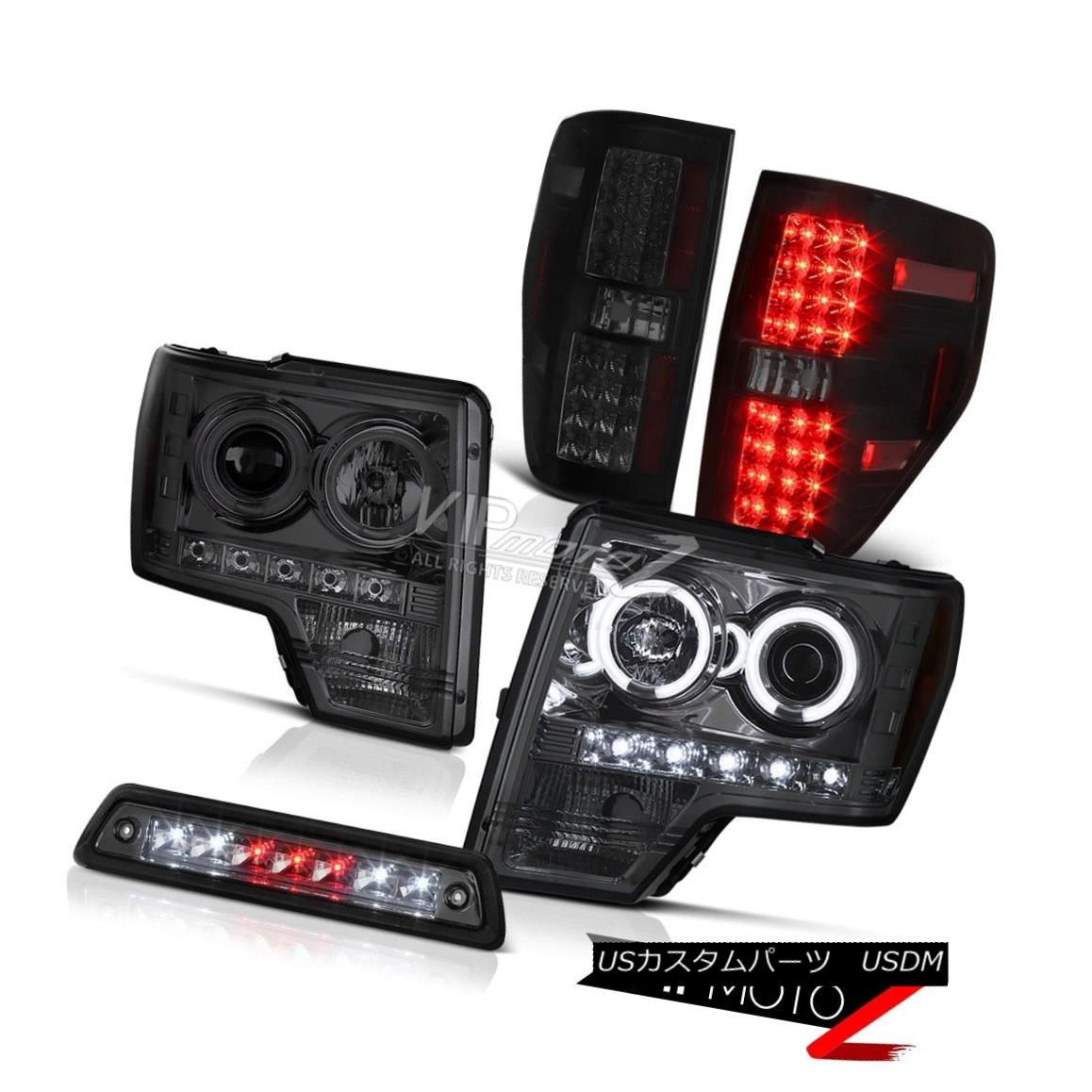 テールライト 09-14 F150 FX4 Smoked 3rd brake light rear lamps projector Headlamps LED Newest 09-14 F150 FX4スモーク第3ブレーキライトリアプロジェクタープロジェクターヘッドランプLED最新 【並行輸入品】