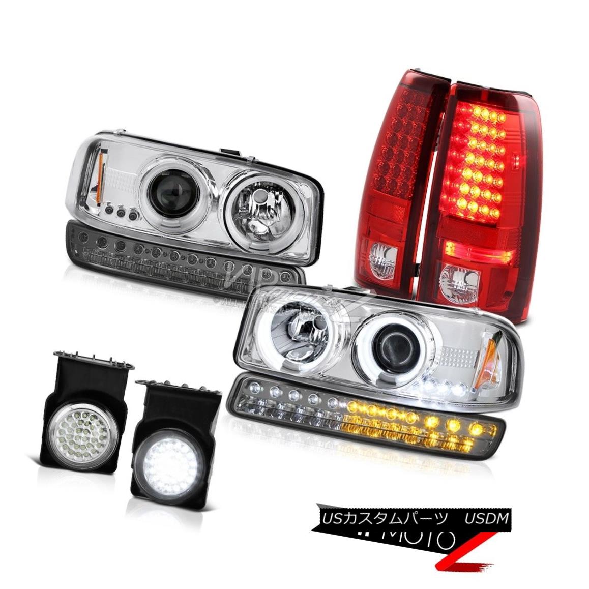 テールライト 03 04 05 06 Sierra SLE Foglights Red Clear Taillamps Signal Lamp Headlights SMD 03 04 05 06シエラSLEフォグライトレッドクリアタイルランプシグナルランプヘッドライトSMD 【並行輸入品】|カスタムパーツ WORLD倉庫