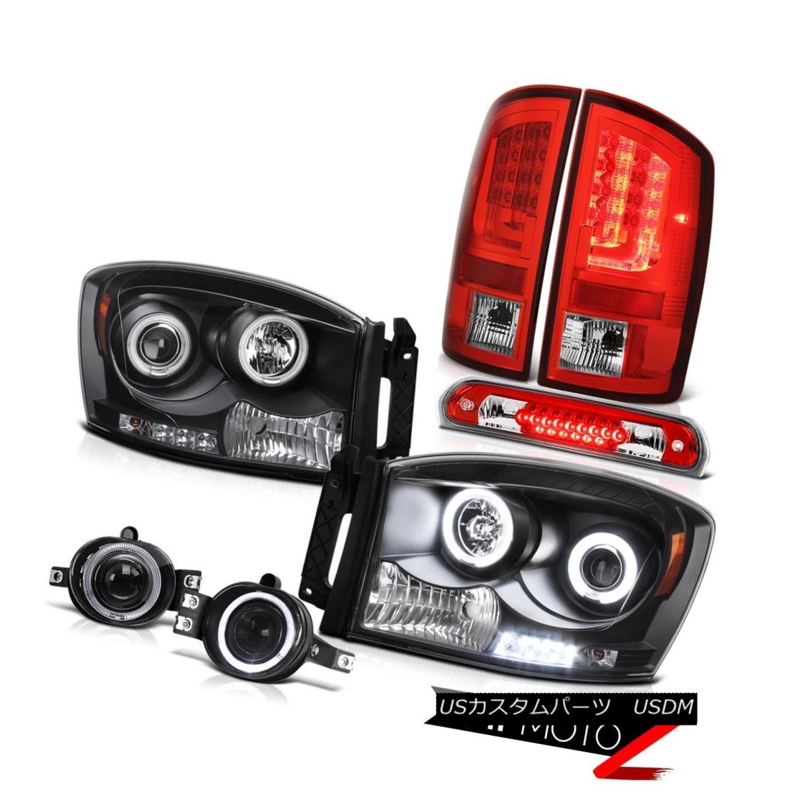 テールライト 07-08 Dodge Ram 2500 5.9L Rear Brake Lights Headlamps Foglights High STop Lamp 07-08 Dodge Ram 2500 5.9LリアブレーキライトヘッドランプフォグライトハイSTOPランプ 【並行輸入品】|カスタムパーツ WORLD倉庫