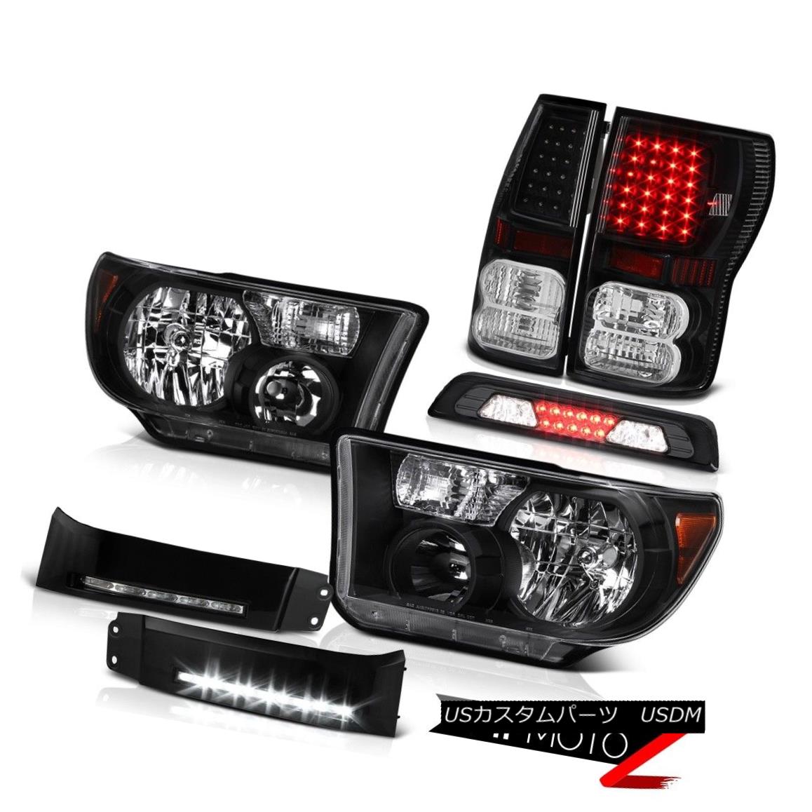 テールライト 07-13 Toyota Tundra Platinum Headlamps Bumper DRL Roof Brake Light Tail Lamps 07-13トヨタトンドラプラチナヘッドランプバンパーDRLルーフブレーキライトテールランプ 【並行輸入品】 86,878円