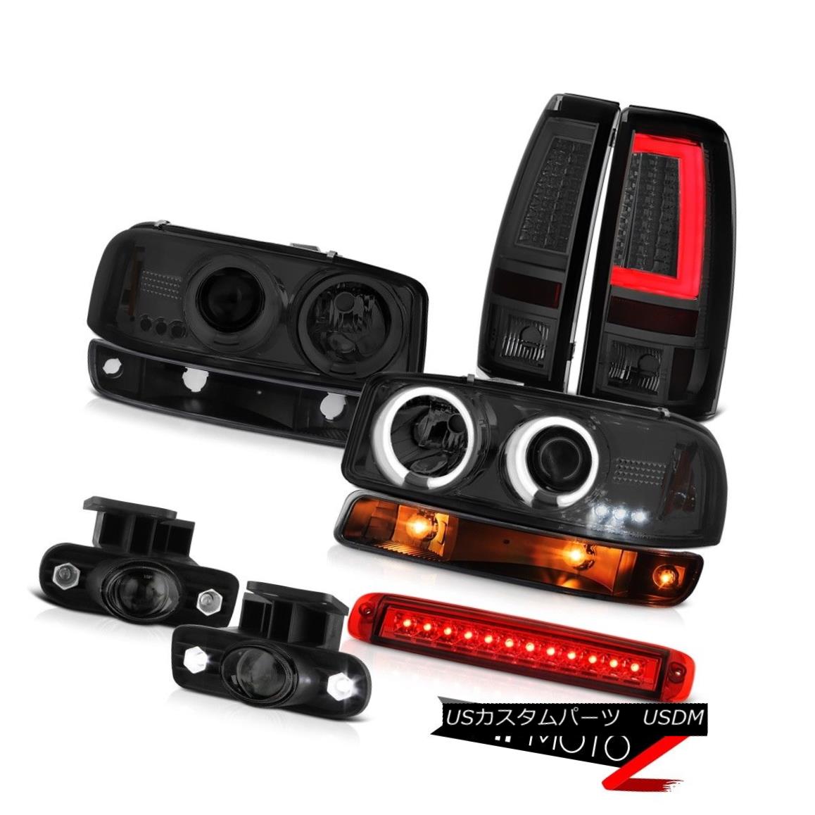テールライト 99-02 Sierra SL Tail Lamps High Stop Lamp Signal Foglights CCFL Headlights LED 99-02 Sierra SLテールランプハイストップランプ信号フォグライトCCFLヘッドライトLED 【並行輸入品】