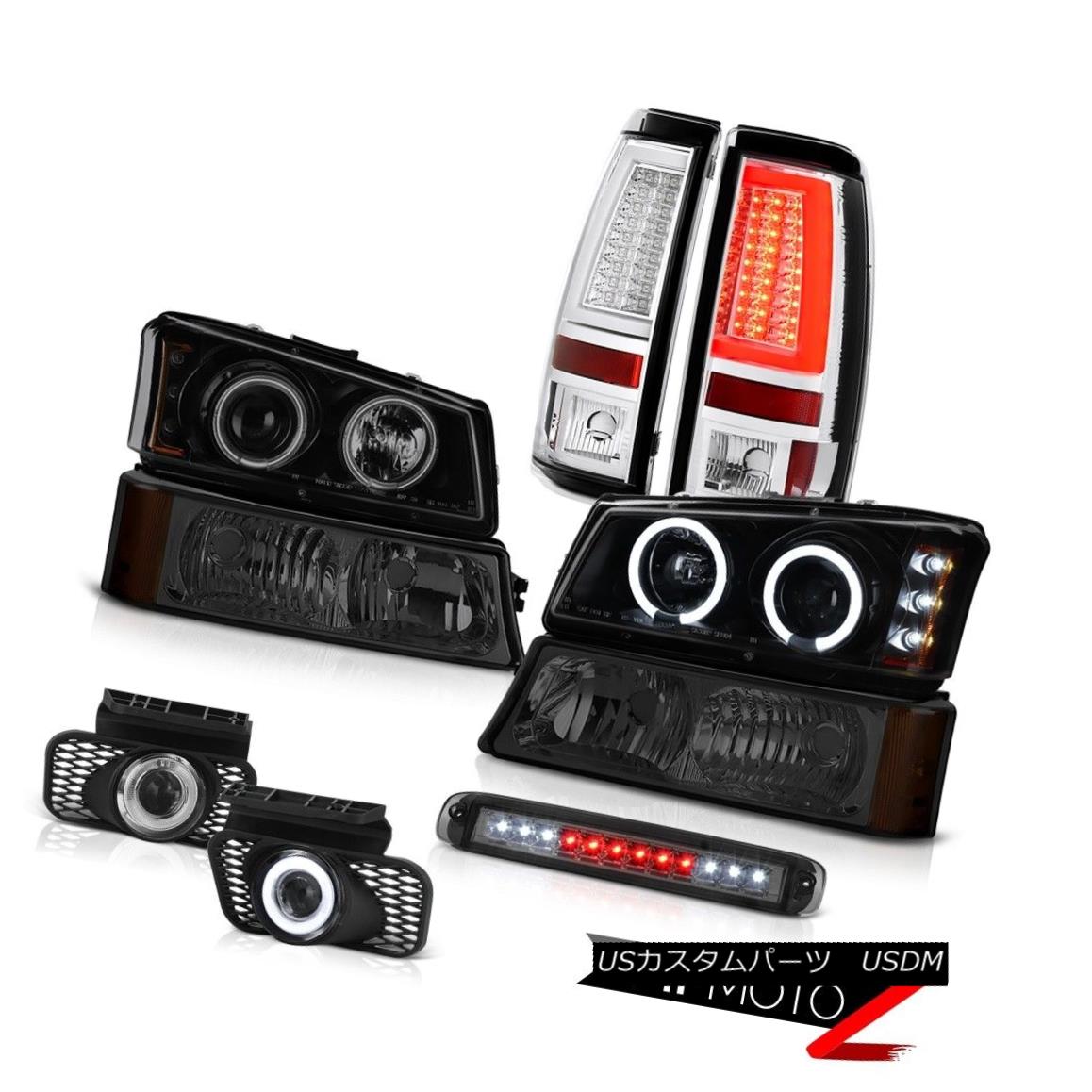 テールライト 03-06 Silverado 1500 Taillights High Stop Lamp Bumper Fog Lamps Headlamps LED 03-06 Silverado 1500テールライトハイストップランプバンパーフォグランプヘッドランプLED 【並行輸入品】|カスタムパーツ WORLD倉庫