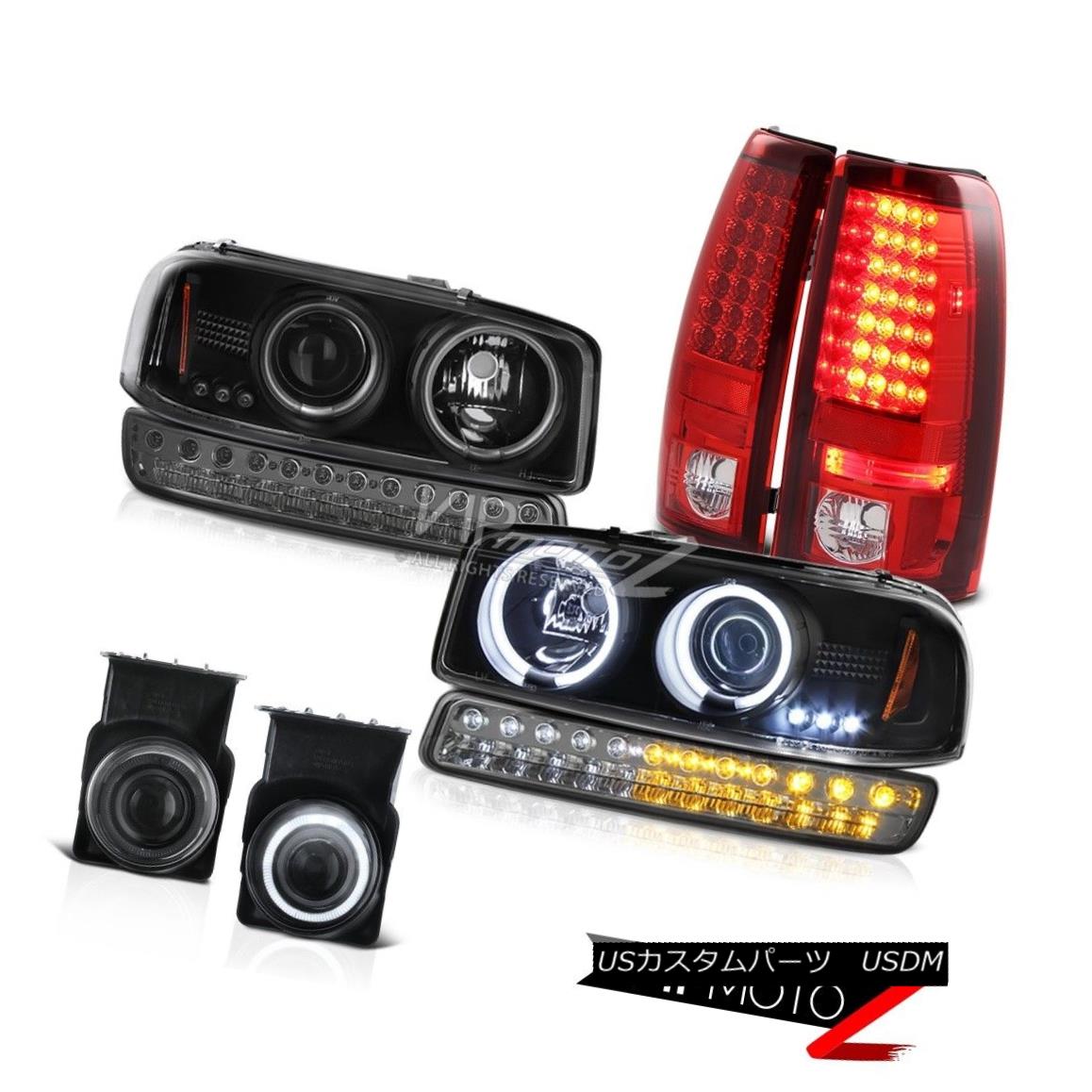 テールライト 03-06 Sierra 2500 Fog Lamps bloody red SMD Tail Signal Lamp Black CCFL Headlamps 03-06 Sierra 2500フォグランプブラッドレッドSMDテールシグナルランプブラックCCFLヘッドランプ 【並行輸入品】｜カスタムパーツ WORLD倉庫