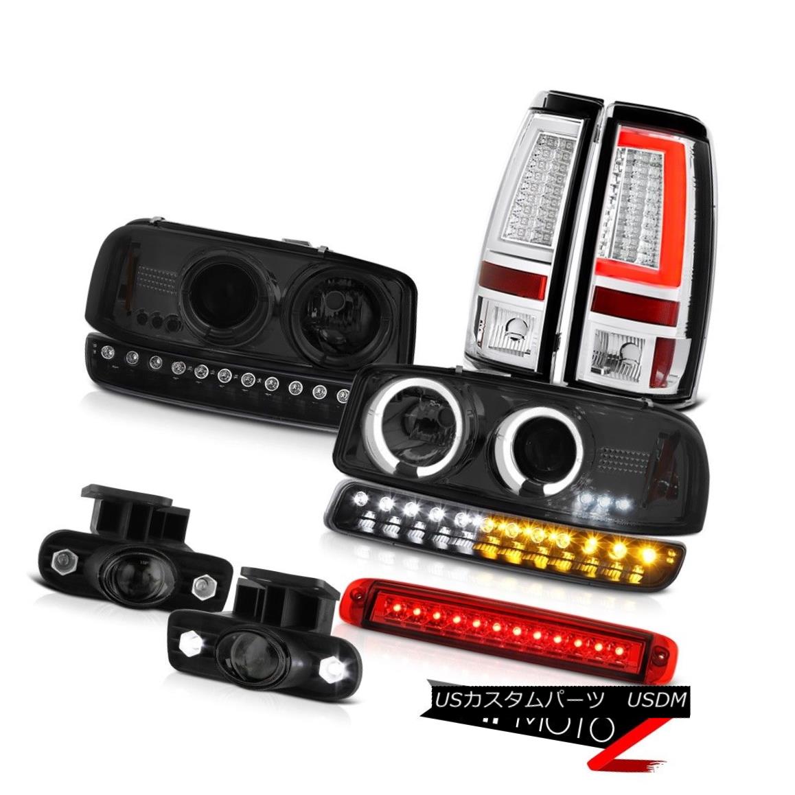 テールライト 99-02 Sierra 1500 Tail Lights High Stop Lamp Bumper Fog Headlamps Light Bar LED 99-02 Sierra 1500テールライトハイストップランプバンパーフォグヘッドランプライトバーLED 【並行輸入品】