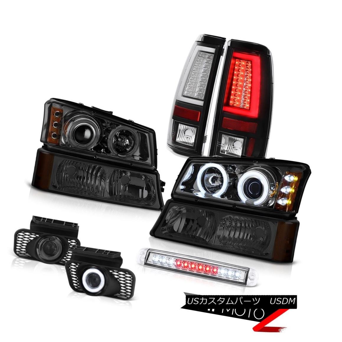 テールライト 2003-2006 Silverado Taillights Roof Cargo Lamp Parking Fog Lights Headlamps LED 2003-2006年Silverado灯台屋根貨物ランプ駐車霧灯ヘッドライトLED 【並行輸入品】