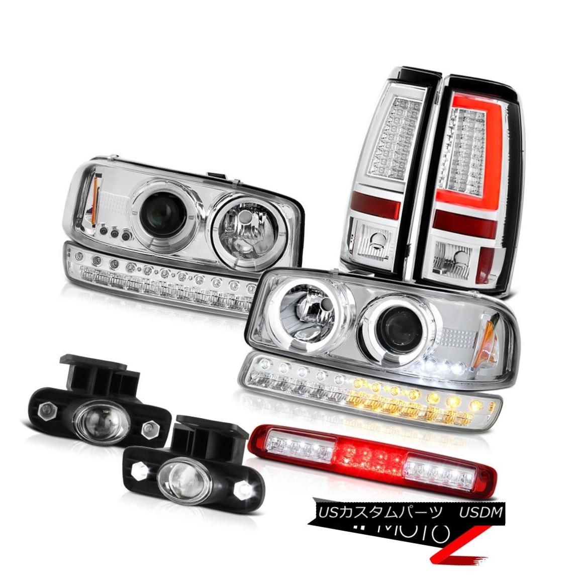 テールライト 1999-2002 Sierra 4.3L Tail Lights Roof Cargo Lamp Foglamps Parking Headlamps LED 1999-2002シエラ4.3LテールライトルーフカーゴランプフォグランプパーキングヘッドランプLED 【並行輸入品】|カスタムパーツ WORLD倉庫