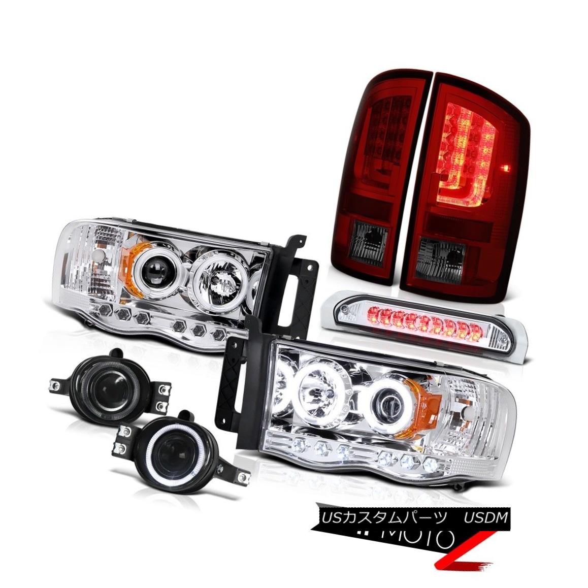 テールライト 2003-2005 Dodge Ram 1500 4.7L Tail Lamps Headlamps Fog Roof Brake Light NeweST 2003-2005ダッジラム1500 4.7LテールランプヘッドランプフォグルーフブレーキライトNeweST 【並行輸入品】