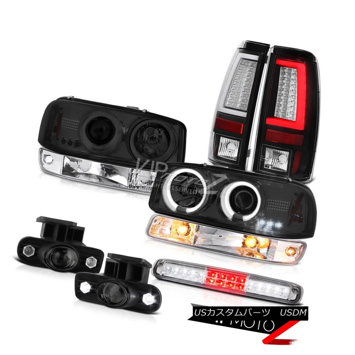 テールライト 99-02 Sierra 3500HD Taillights Roof Cab Lamp Bumper Foglamps CCFL Headlights LED 99-02 Sierra 3500HDテールランプ屋根キャブランプバンパーフォグランプCCFLヘッドライトLED 【並行輸入品】｜カスタムパーツ WORLD倉庫