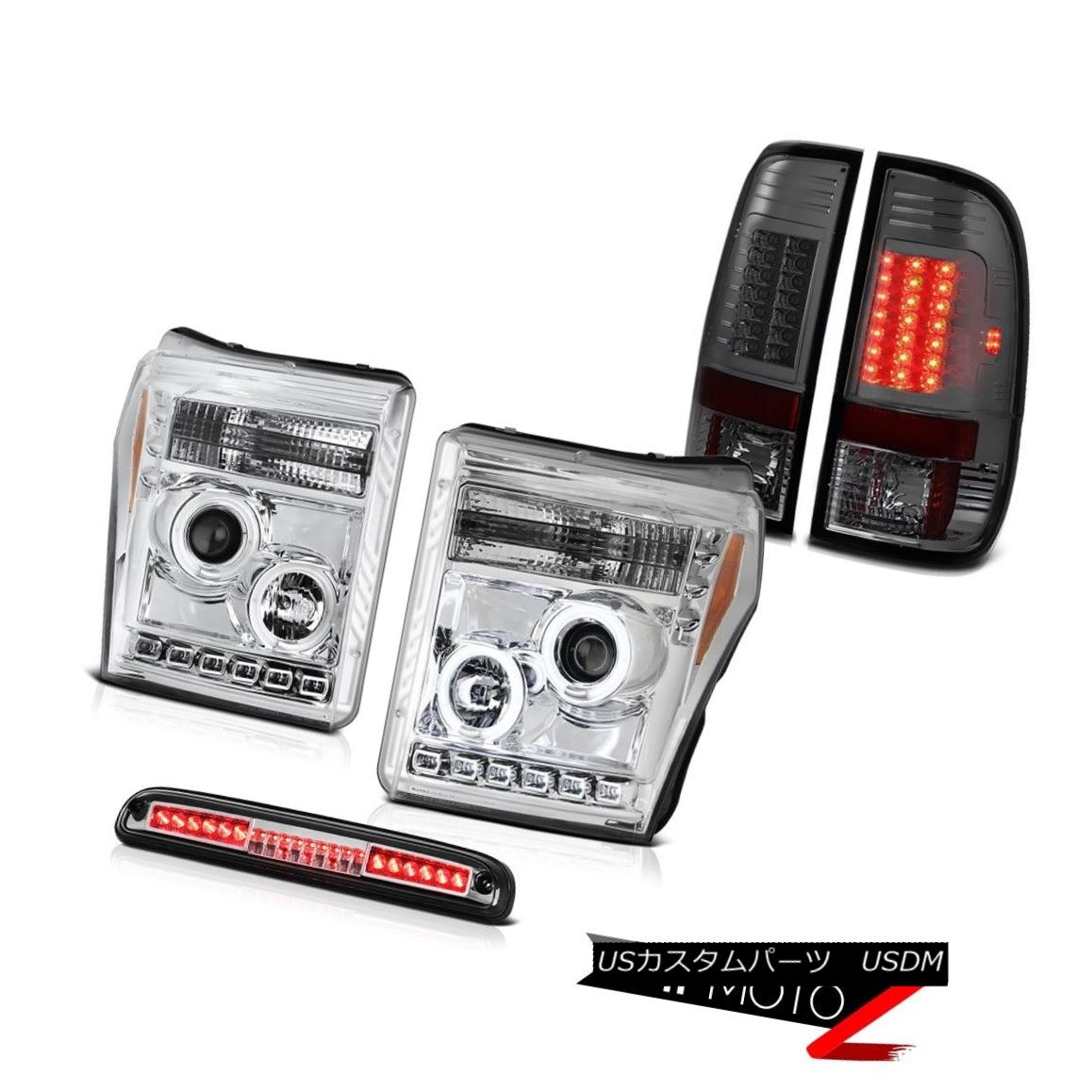 テールライト 11-16 F350 Lariat Roof Cab Lamp Tail Lamps Projector Headlamps \