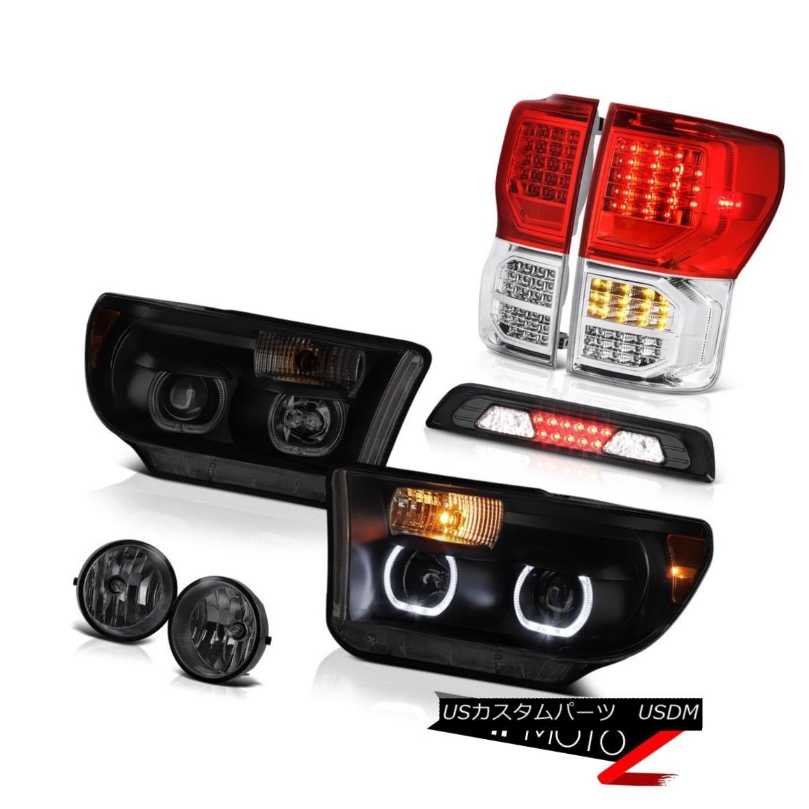 テールライト 07-13 Toyota Tundra Platinum Rear Brake Lights Headlamps 3RD Light Foglamps LED 07-13トヨタトンドラプラチナリアブレーキライトヘッドランプ3RDライトフォグランプLED 【並行輸入品】