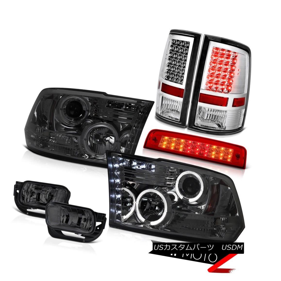 テールライト 2010-2018 Ram 2500 5.7L Roof Cab Light Smoked Fog Lamps Chrome Tail Headlights 2010-2018 Ram 2500 5.7Lルーフキャブライトスモークフォグランプクロムテールヘッドライト 【並行輸入品】｜カスタムパーツ WORLD倉庫