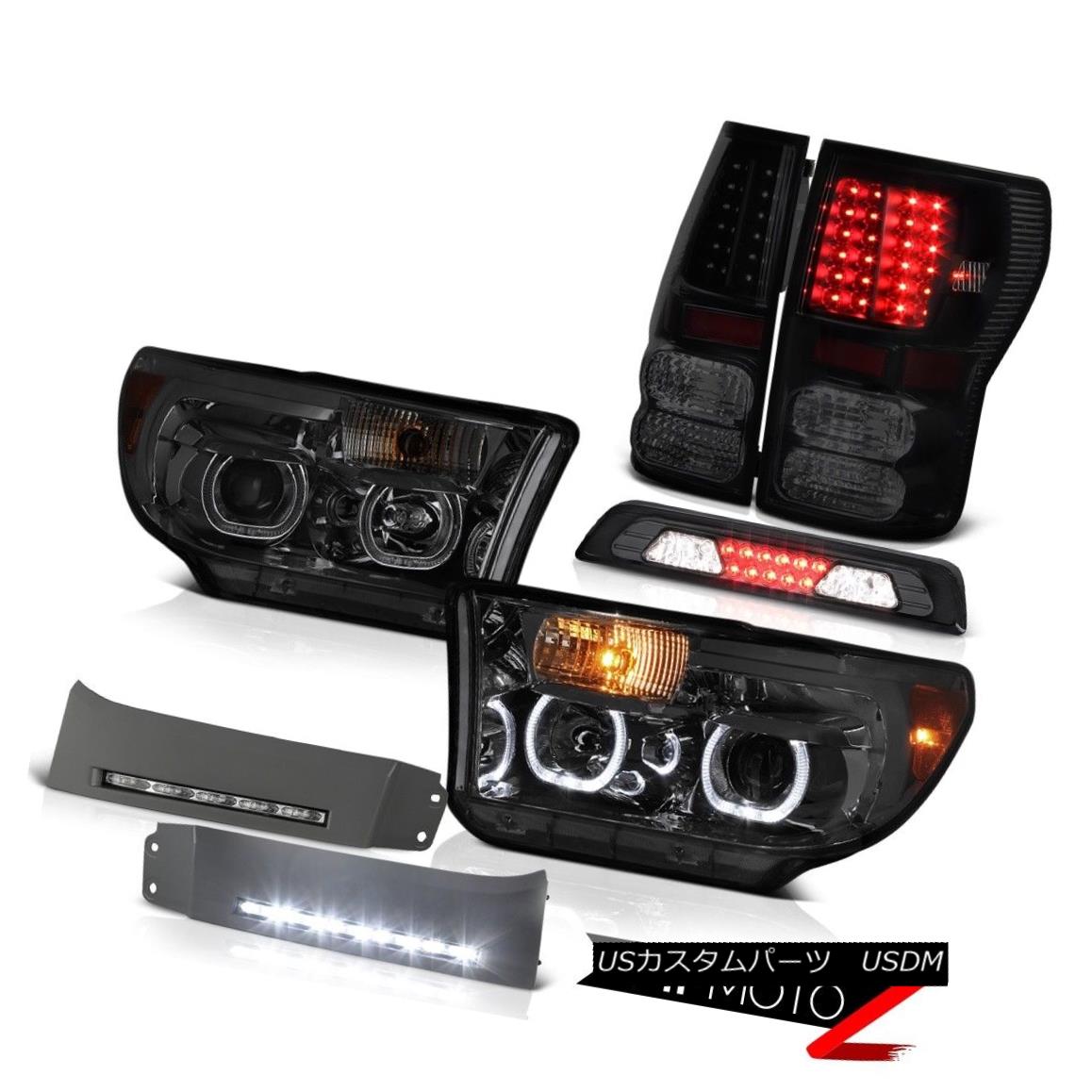 テールライト 2007-2013 Toyota Tundra Limited Headlights Bumper DRL 3RD Brake Lamp Tail Lights 2007-2013 Toyota Tundra LimitedヘッドライトバンパーDRL 3RDブレーキランプテールライト 【並行輸入品】