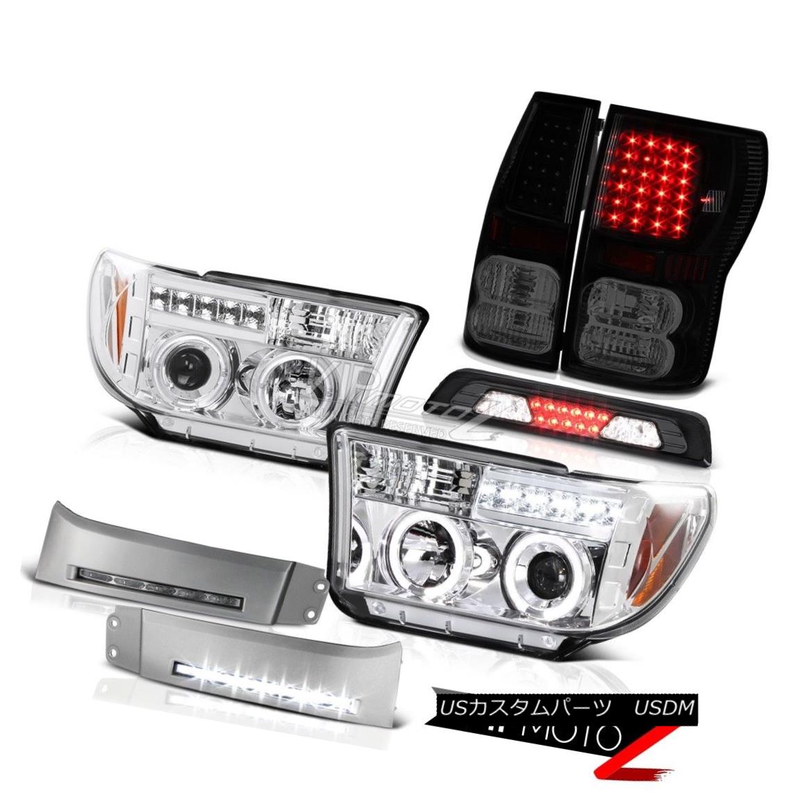テールライト 2007-2013 Toyota Tundra SR5 Bumper DRL Third Brake Light Tail Lights Headlamps 2007-2013トヨタトンドラSR5バンパーDRL第3ブレーキライトテールライトヘッドランプ 【並行輸入品】