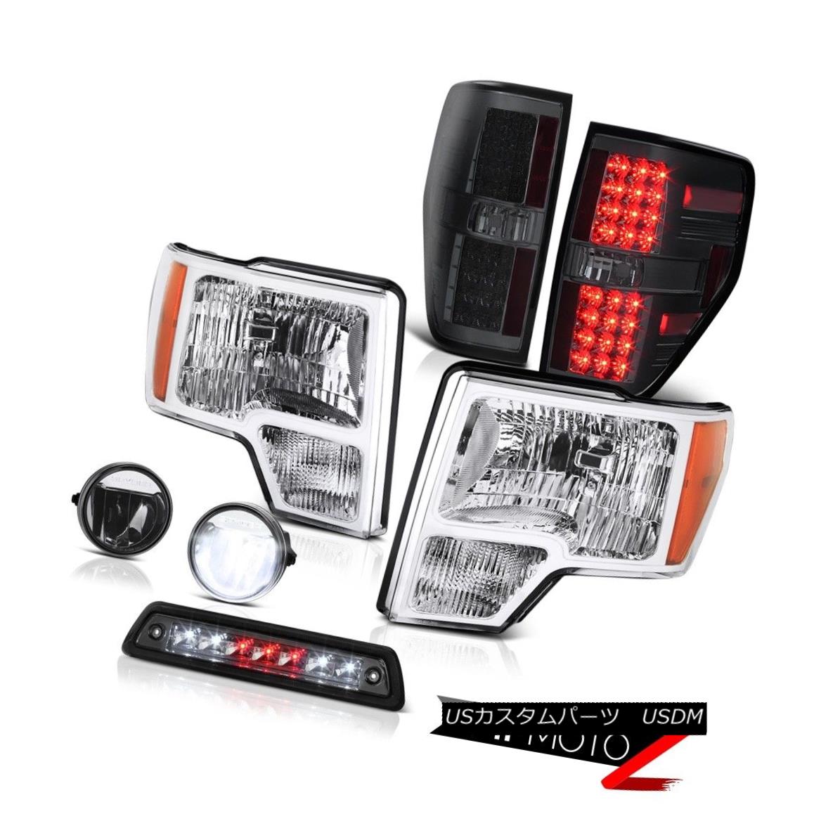 テールライト 09-14 F150 6.2L Smokey roof cargo light fog lamps tail Headlights \