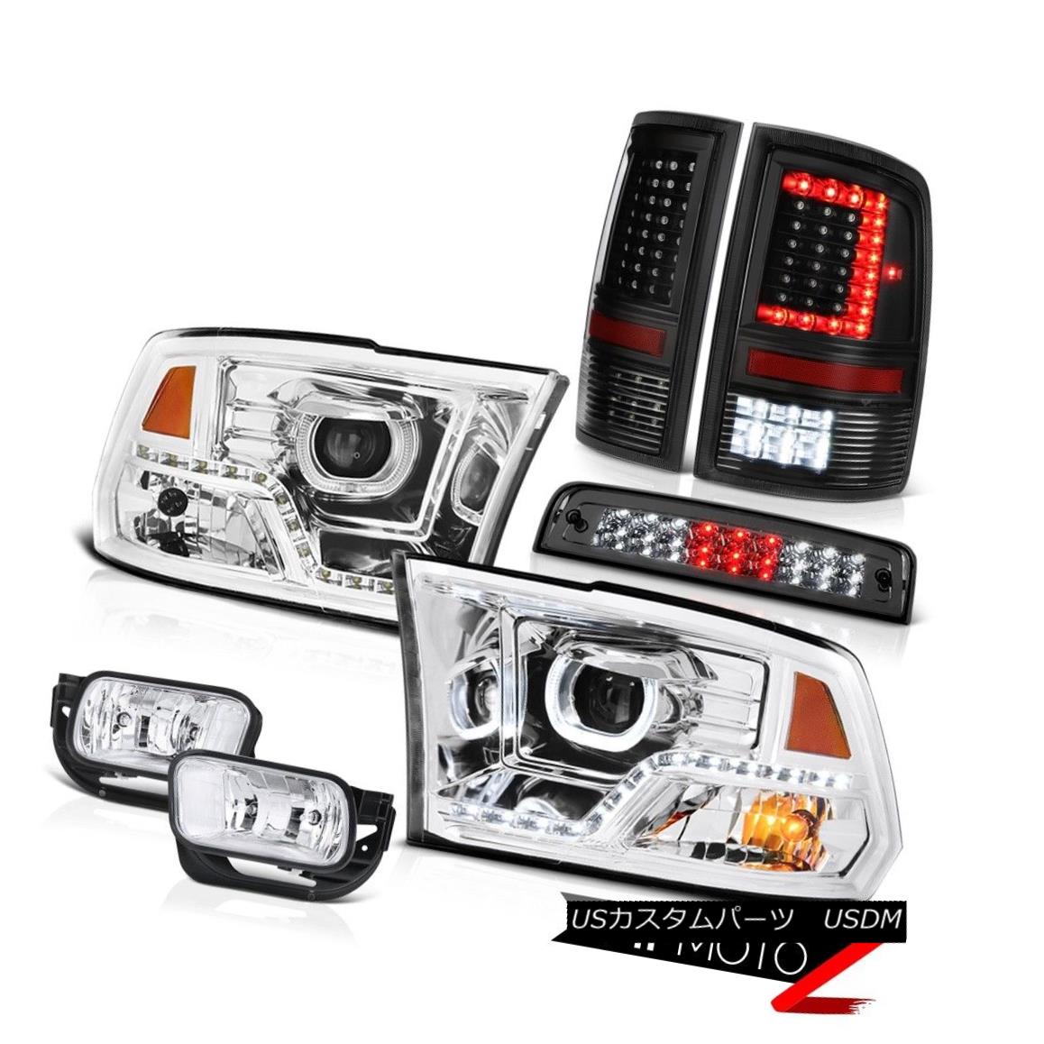 テールライト 2010-2018 Dodge RAM 2500 Tail Light Headlights Fog Lamps Brake Lights Assembly 2010-2018 Dodge RAM 2500テールライトヘッドライトフォグランプブレーキライトアセンブリ 【並行輸入品】