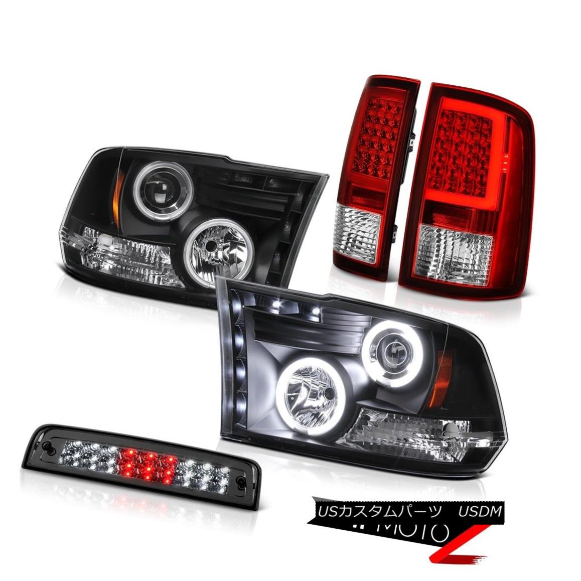 テールライト 09-18 Dodge RAM 3500 Tail Lamp Third Brake Lights Head Replacement Assembly SET 09-18ダッジRAM 3500テールランプ第3ブレーキライトヘッド交換用アセンブリSET 【並行輸入品】｜カスタムパーツ WORLD倉庫 85,971円