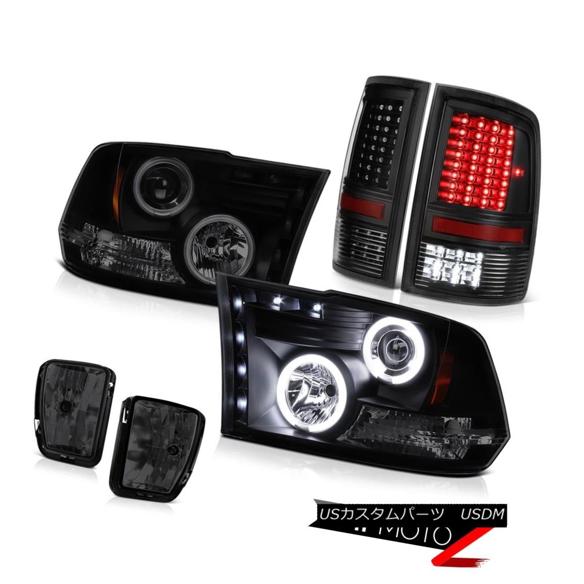 テールライト 13-18 Ram 1500 Hfe Fog Lamps Tail Lights Headlamps CrySTal Lens SMD BrighteST 13-18 Ram 1500 HfeフォグランプテールライトヘッドランプCrySTalレンズSMD BrighteST 【並行輸入品】