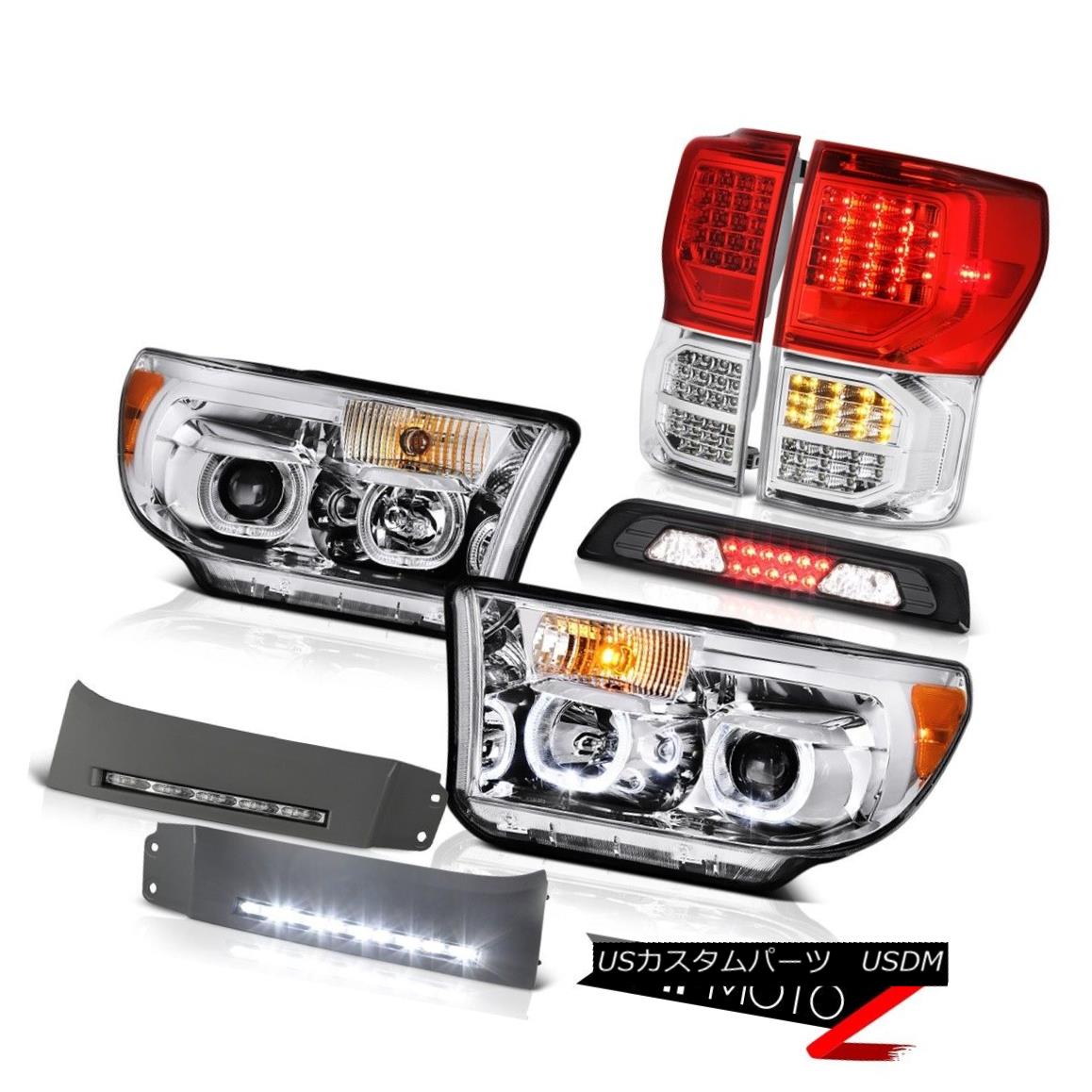 テールライト 2007-2013 Toyota Tundra SR5 Tail Lamps Headlamps Bumper DRL Roof Cab Lamp SMD 2007-2013トヨタトンドラSR5テールランプヘッドランプバンパーDRLルーフキャブランプSMD 【並行輸入品】