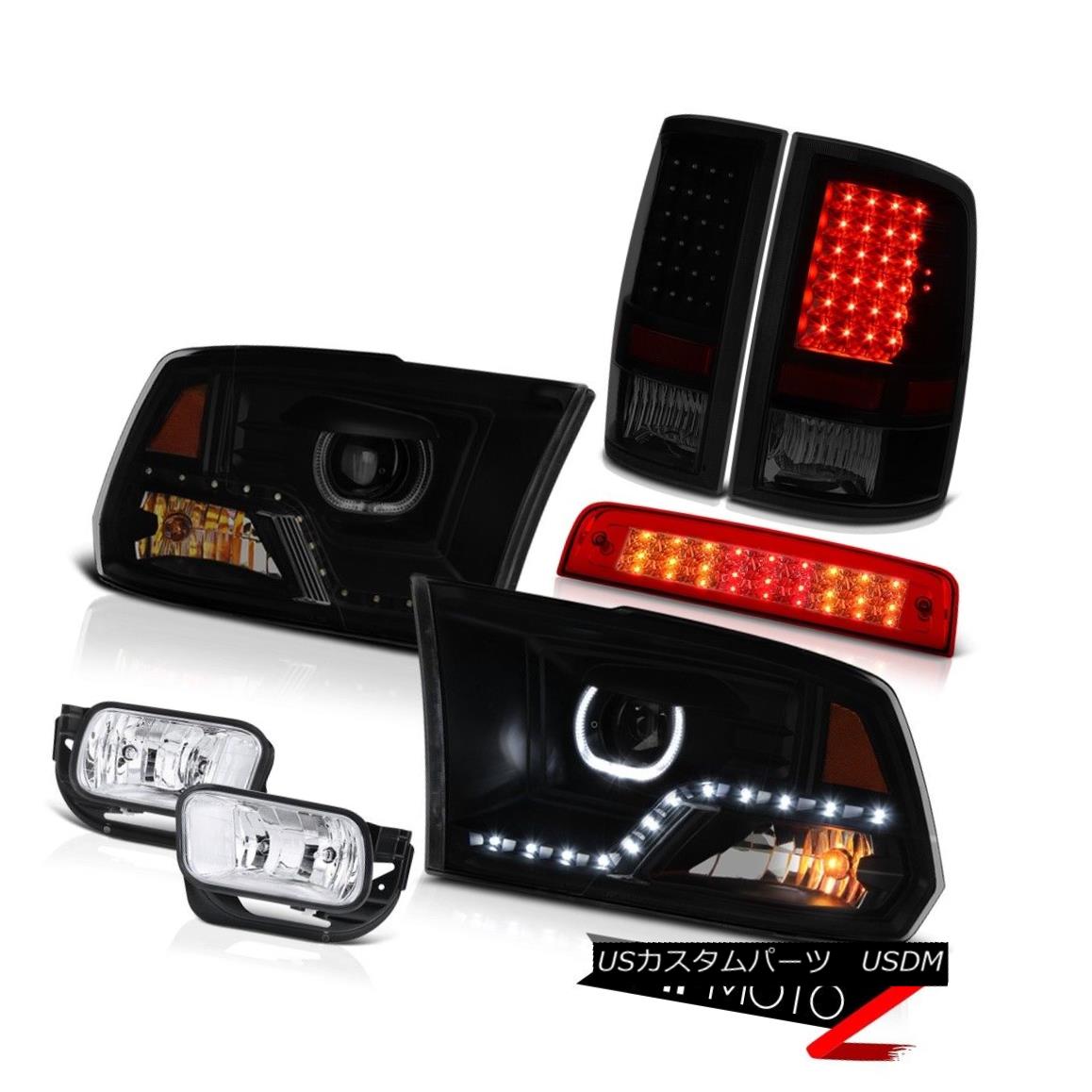 テールライト 09-16 17 18 Dodge RAM 2500 3500 Head Lamp Red Brake Lights Driving Lamps Tail 09-16 17 18ダッジRAM 2500 3500ヘッドランプレッドブレーキライトドライブランプテール 【並行輸入品】