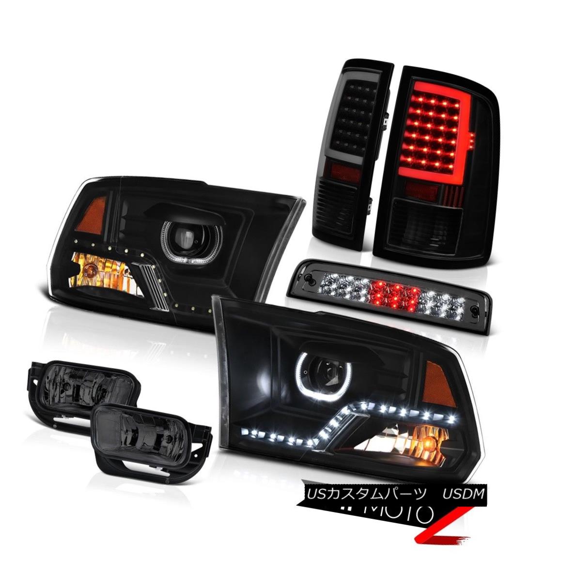 テールライト 09-16 17 18 Dodge RAM 3500 LED Bar Tail Light Head Lamp Driving Brake Light SET 09-16 17 18ダッジRAM 3500 LEDバーテールライトヘッドランプ駆動ブレーキライトSET 【並行輸入品】