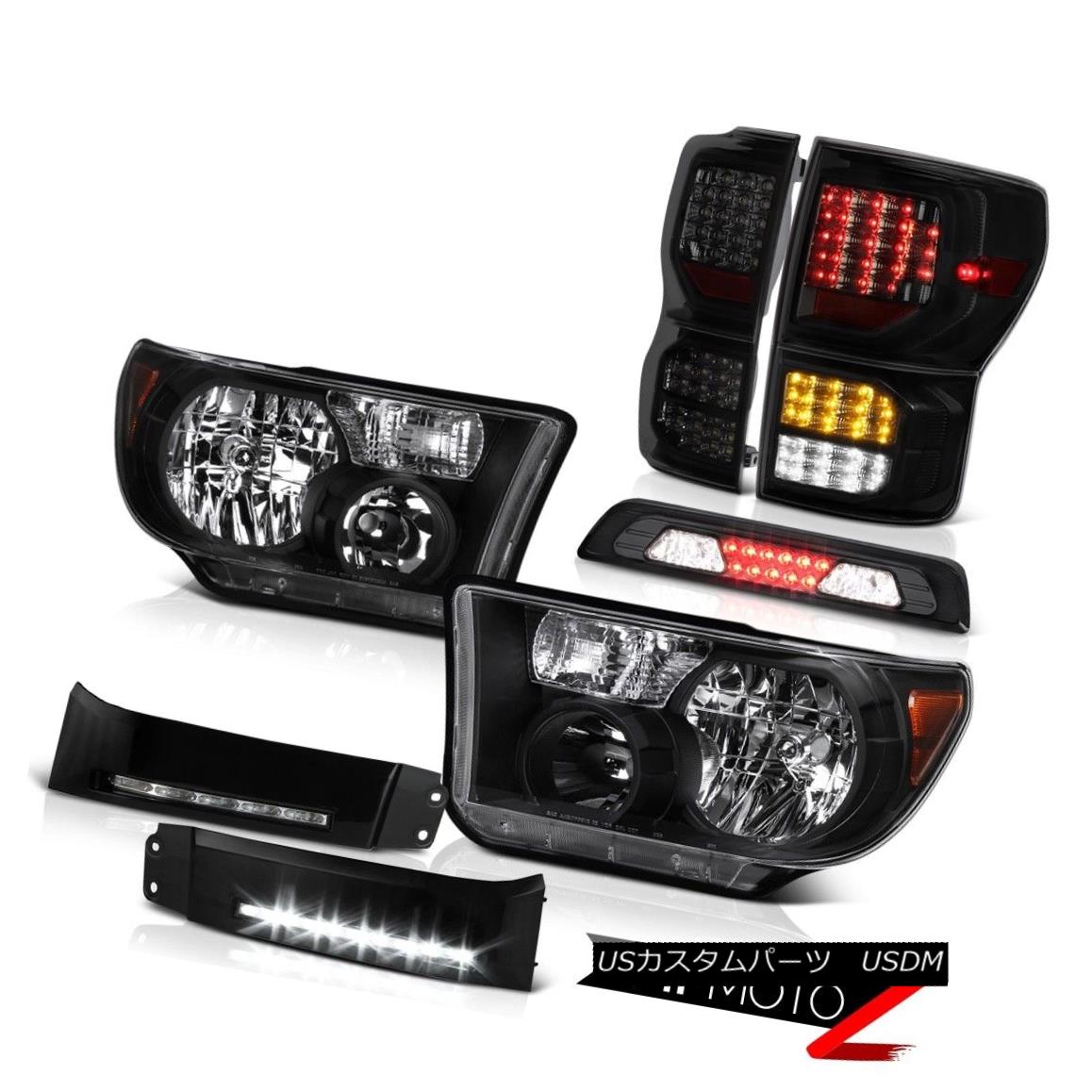 テールライト 07-13 Toyota Tundra Limited Taillights Headlamps DRL Strip Roof Cab Lamp LED SMD 07-13 Toyota Tundra LimitedテールライトヘッドランプDRLストリップ屋根キャブランプLED SMD 【並行輸入品】