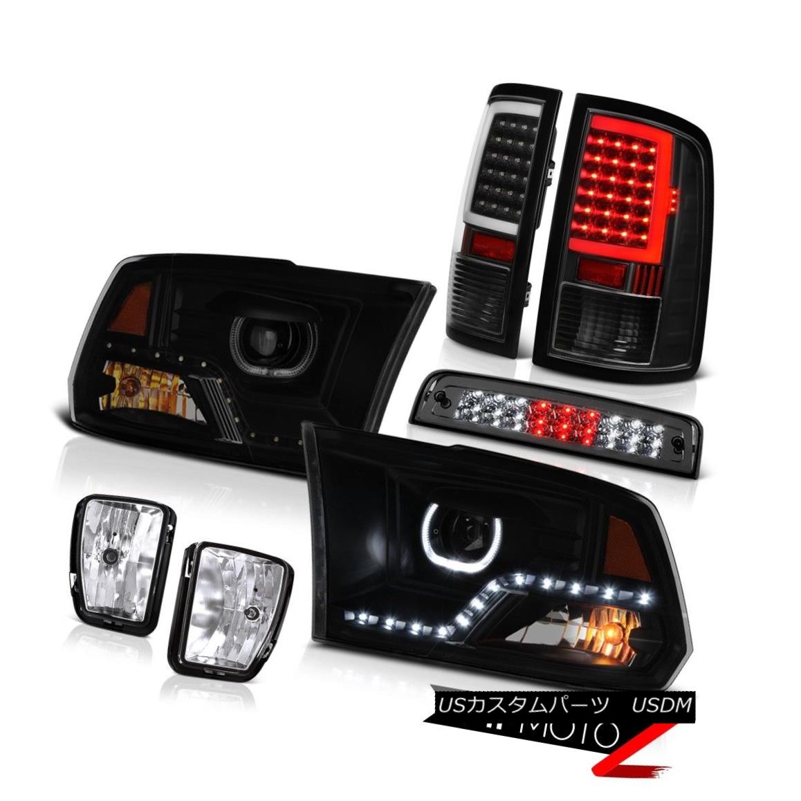 テールライト 2013-2018 RAM 1500 Tail Light Headlamps Smokey Third Brake Fog Light SET PAIR 2013-2018 RAM 1500テールライトヘッドランプスモーキー第3ブレーキフォグライトSET PAIR 【並行輸入品】 90,387円