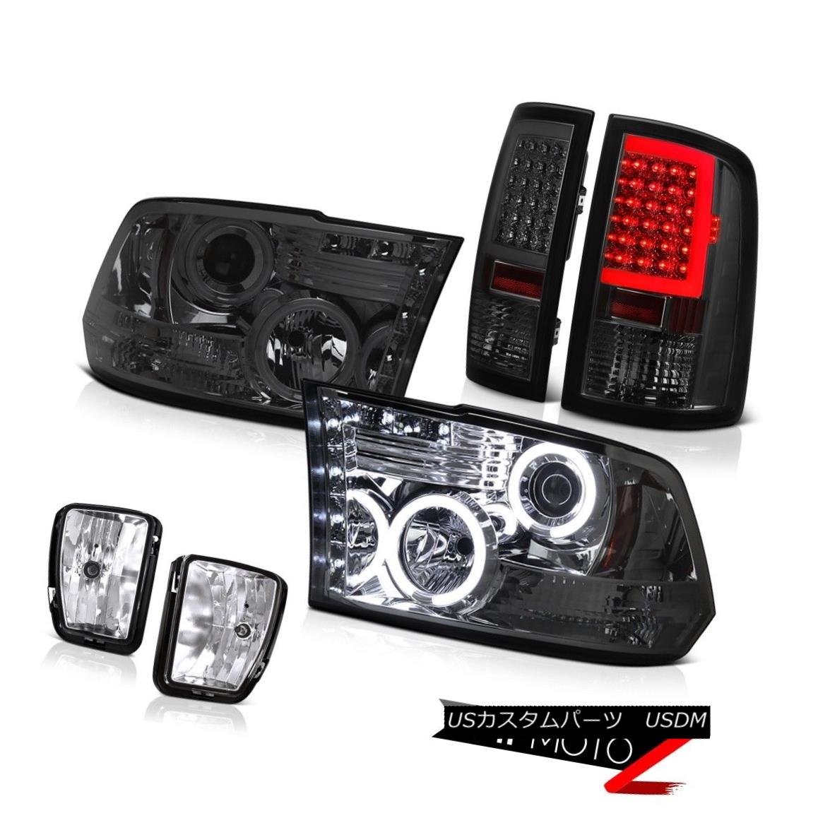 テールライト 13-18 Dodge RAM 1500 Smoked Tail Lights Clear Chrome Fog Light Head Assembly SET 13-18ドッジRAM 1500スモークテールライトクリアクロームフォグライトヘッドアセンブリSET 【並行輸入品】 89,480円