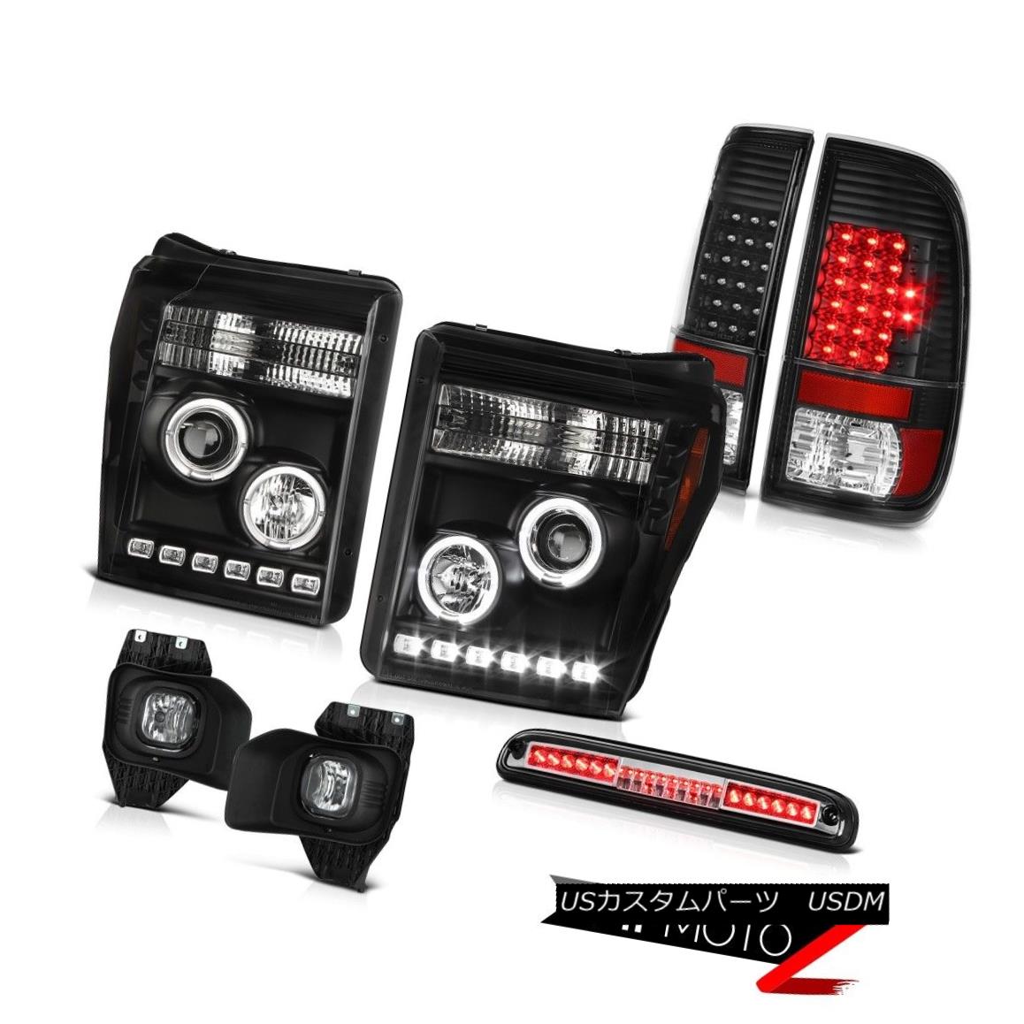 テールライト 2011-2016 F250 Xl Euro Clear Third Brake Lamp Foglamps Taillights Headlamps LED 2011-2016 F250 Xlユーロクリア第3ブレーキランプフォグランプターンライトヘッドランプLED 【並行輸入品】｜カスタムパーツ WORLD倉庫