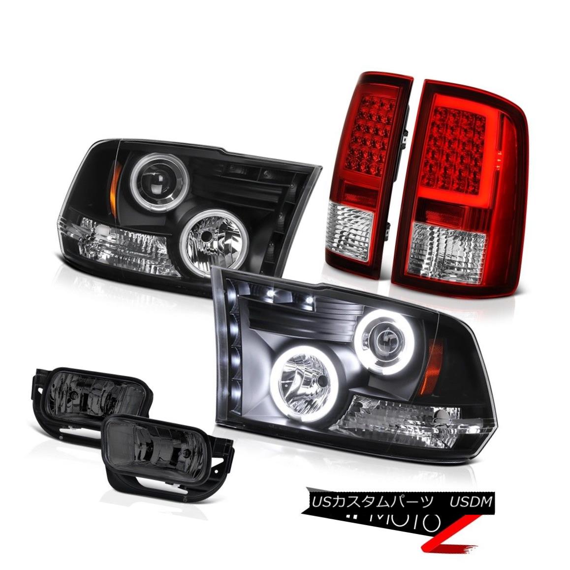 テールライト 09 10 11 12 13 Dodge RAM 1500 LED Tail Lights Phantom Smoke Fog Light Head PAIR 09 10 11 12 13ダッジRAM 1500 LEDテールライトファントムスモークフォグライトヘッドPAIR 【並行輸入品】｜カスタムパーツ WORLD倉庫