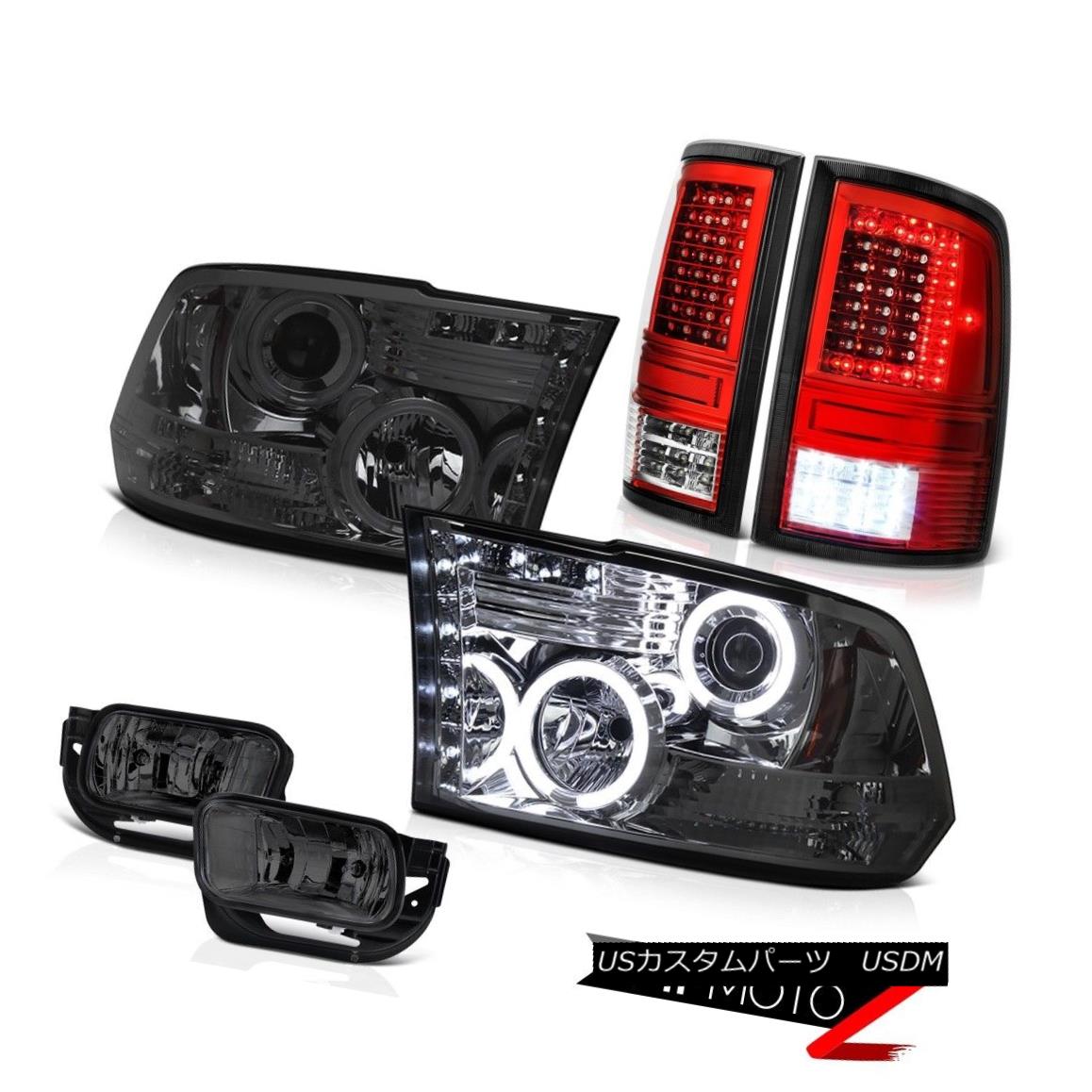 テールライト 09-18 Dodge RAM 2500 3500 LED Tail Light Smoked Driving Lights Projector Head 09-18 Dodge RAM 2500 3500 LEDテールライトスモークドライビングライトプロジェクターヘッド 【並行輸入品】