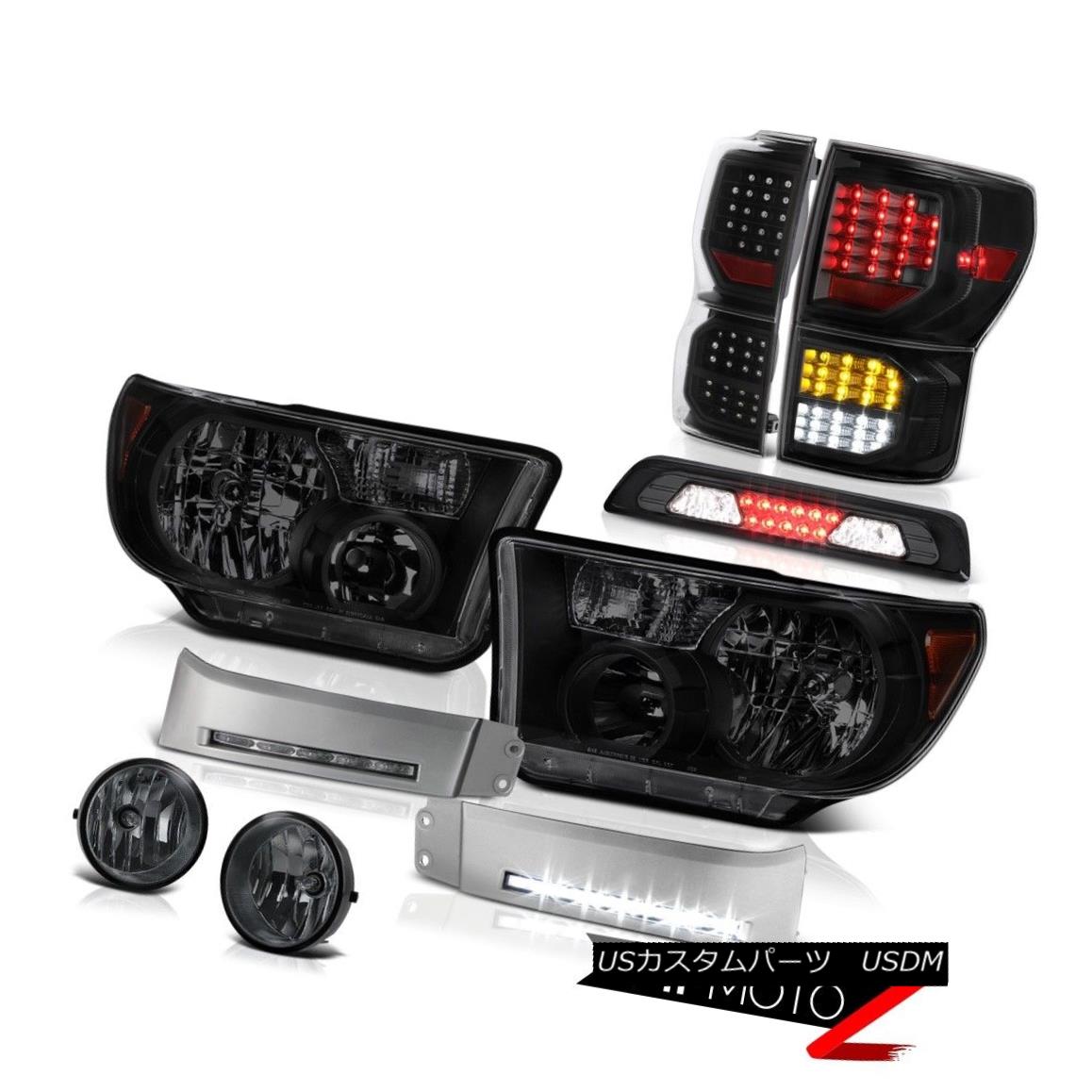 テールライト 2007-2013 Toyota Tundra Tail Lamps Headlamps DRL Strip Roof Cab Lamp Fog SMD 2007-2013トヨタ・トンドラテールランプヘッドランプDRLストリップルーフキャブランプフォグSMD 【並行輸入品】