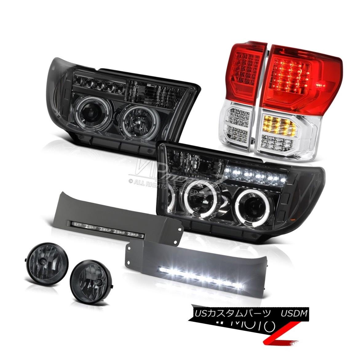 テールライト 2007-2013 Toyota Tundra Limited Tail Lamps DRL Strip Headlamps Fog Lights DRL 2007-2013 Toyota Tundra LimitedテールランプDRLストリップヘッドランプフォグライトDRL 【並行輸入品】｜カスタムパーツ WORLD倉庫