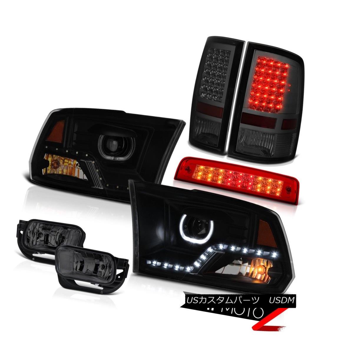 テールライト 09 10 11-18 Dodge RAM 2500 3500 Headlamp Brake Lights Smoked Driving Tail Lights 09 10 11-18 Dodge RAM 2500 3500ヘッドランプブレーキライトスモークドライビングテールライト 【並行輸入品】