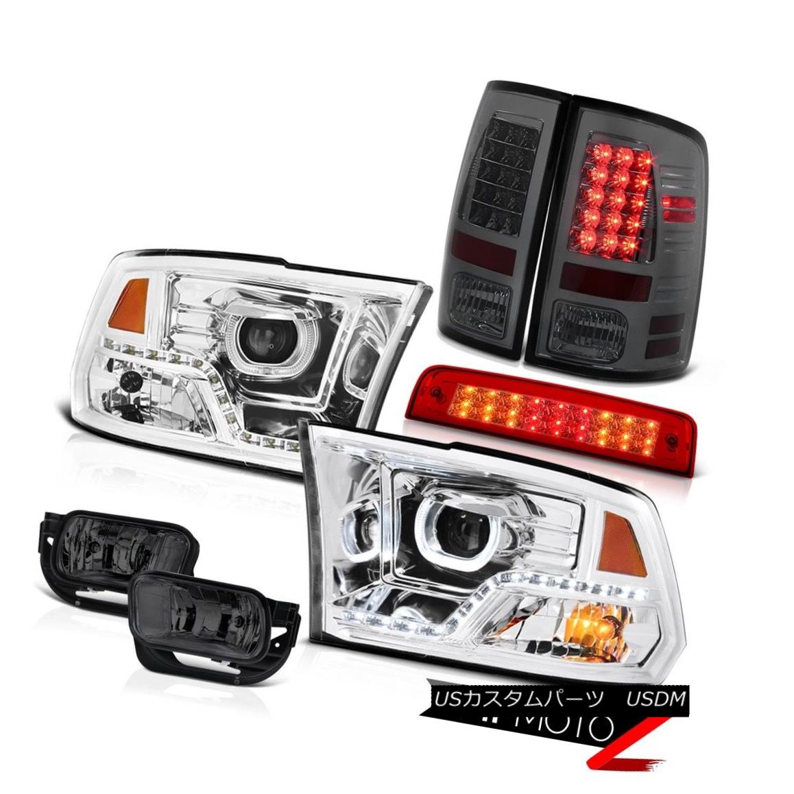 テールライト 2010-2018 Dodge RAM 2500 3500 Headlamps Brake Lights Driving Led Tail Light PAIR 2010-2018 Dodge RAM 2500 3500ヘッドランプブレーキライトLed Tail Light PAIR 【並行輸入品】