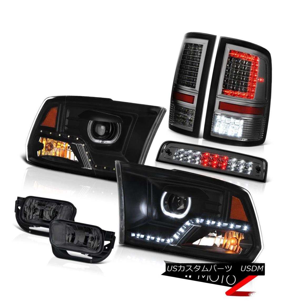 テールライト 09-14 15-18 Dodge RAM 2500 Tail Lights Headlamp Fog Light 3rd Brake Replacement 09-14 15-18ダッジRAM 2500テールライトヘッドランプフォグライト第3ブレーキ交換 【並行輸入品】