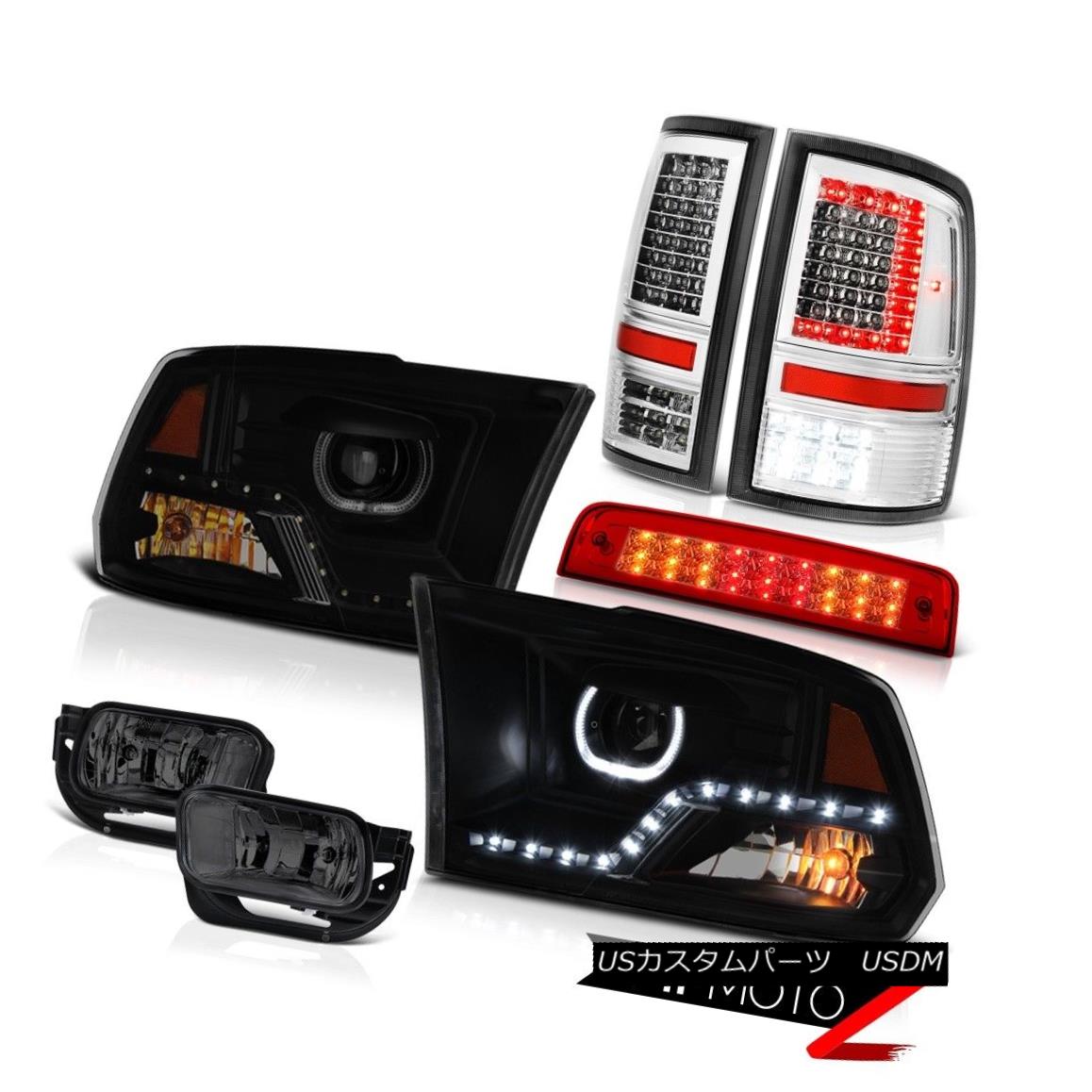 テールライト 09-13 Dodge RAM 1500 Tail Lamps Head Lights Brake Smoked Fog Light Assembly PAIR 09-13ダッジRAM 1500テールランプヘッドライトブレーキスモッグフォグライトアセンブリPAIR 【並行輸入品】｜カスタムパーツ WORLD倉庫 85,971円