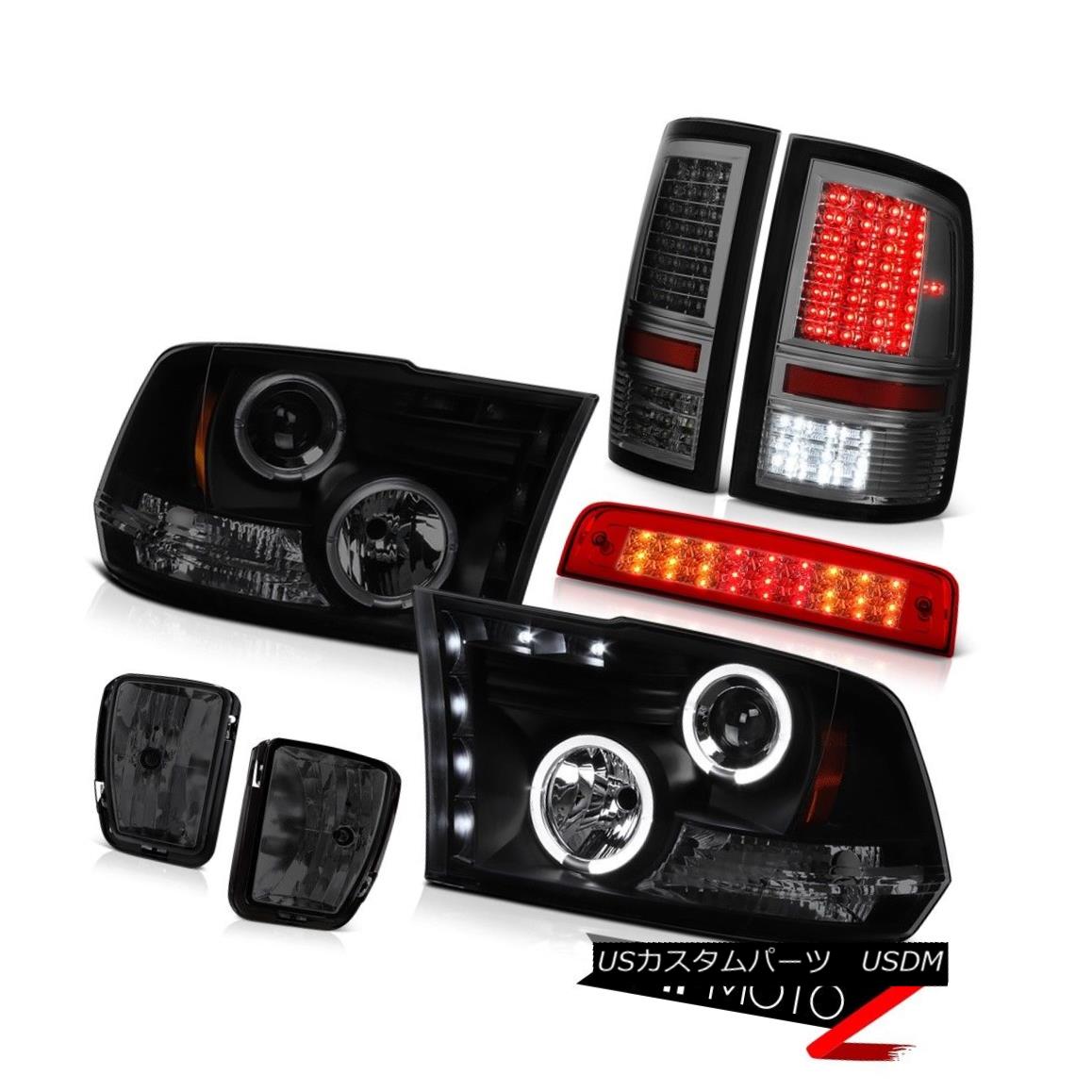 テールライト 2013-2018 Ram 1500 SpoRT 3RD Brake Lamp Fog Lights Parking Headlamps Dual Halo 2013-2018 Ram 1500 SpoRT 3RDブレーキランプフォグライトパーキングヘッドランプデュアルヘイロー 【並行輸入品】｜カスタムパーツ WORLD倉庫