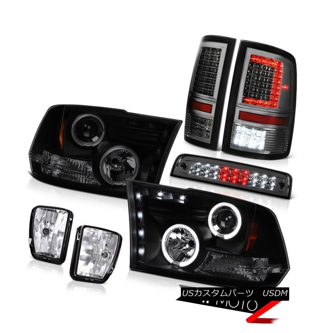 テールライト 2013-2018 Dodge RAM 1500 Tail Light Brake Lights Driving Headlamp Assembly SET 2013-2018 Dodge RAM 1500テールライトブレーキライト駆動ヘッドランプアセンブリSET 【並行輸入品】