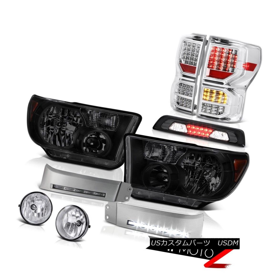 テールライト 2007-2013 Tundra SR5 Taillamps Headlamps DRL Strip Roof Brake Lamp Foglamps 2007年?2013年Tundra SR5タイルランプヘッドランプDRLストリップ屋根ブレーキランプフォグランプ 【並行輸入品】